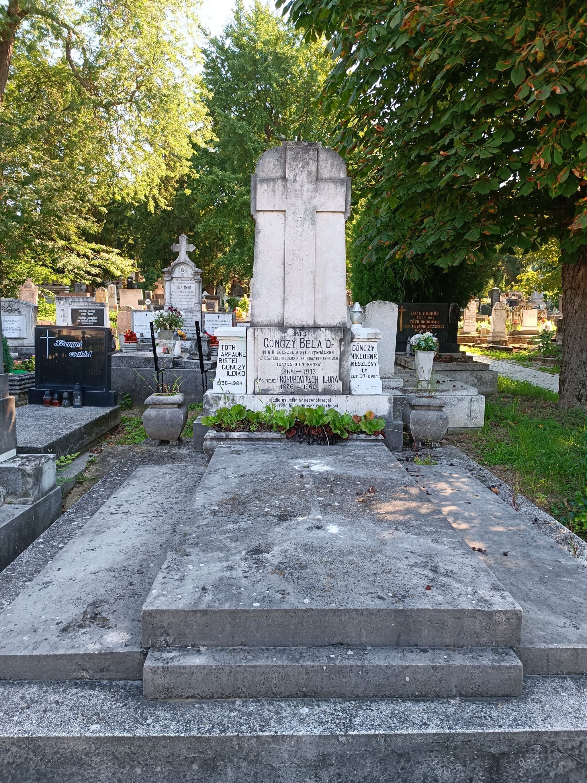 bistei Gönczy Béla sírja