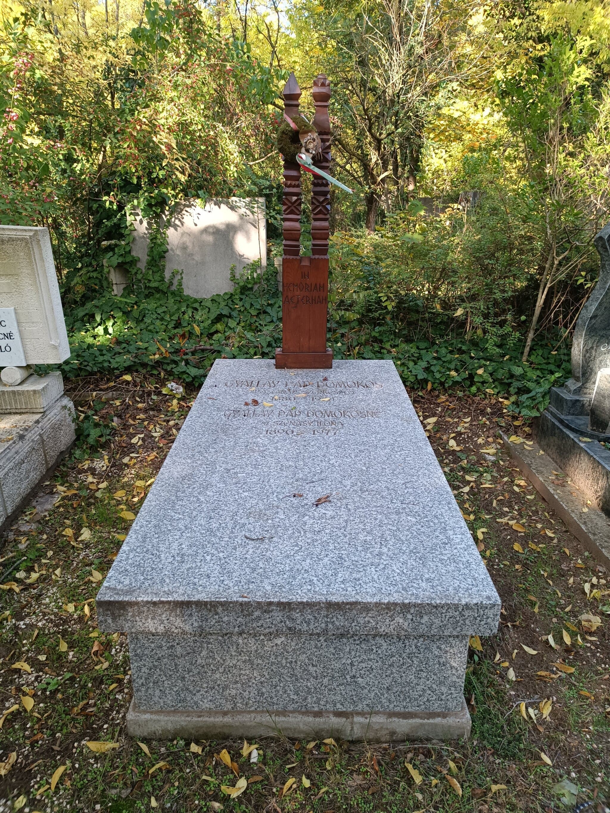 Gyallay Pap Domokos sírja