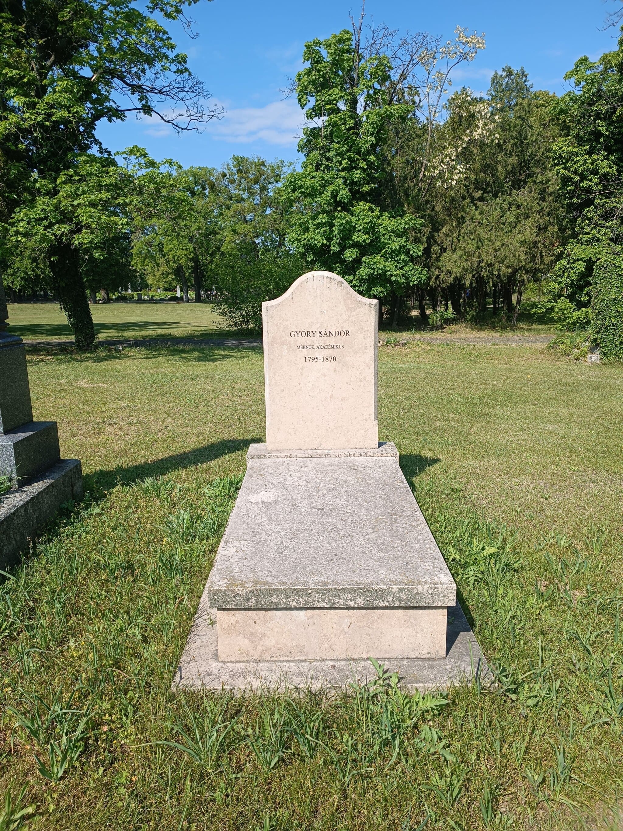 nádudvari Győry Sándor sírja