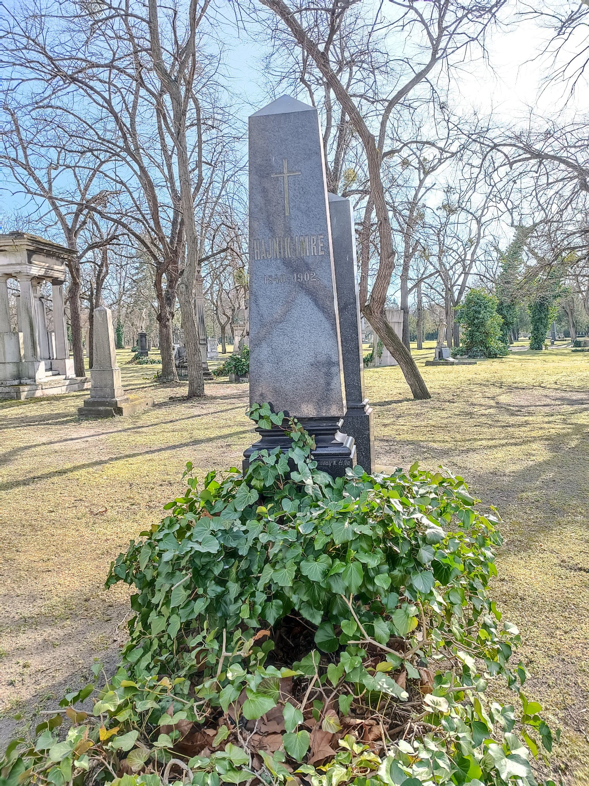 Hajnik Imre sírja