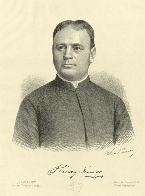 Hévizy János portréja