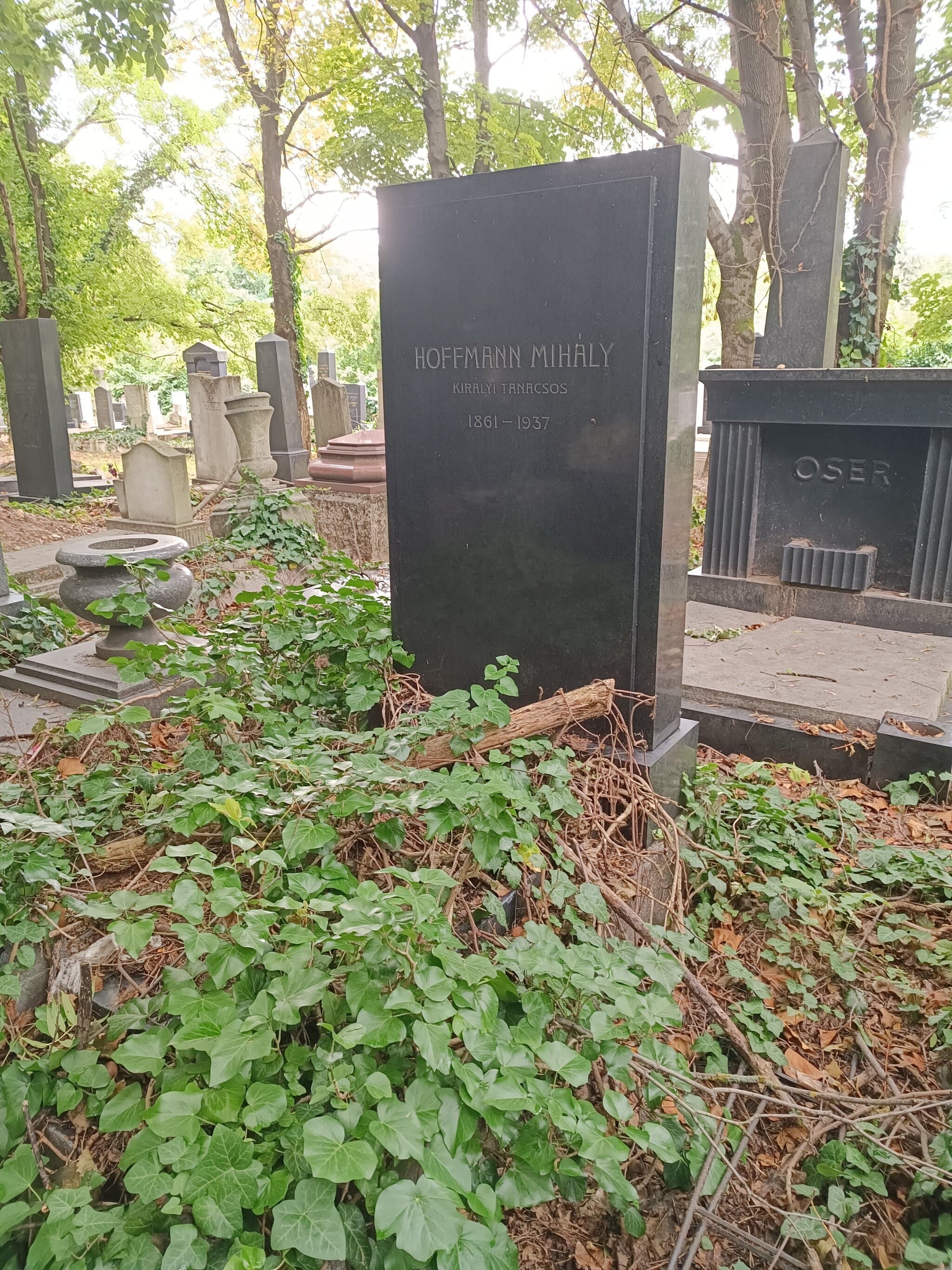 Hoffmann Mihály Miksa sírja