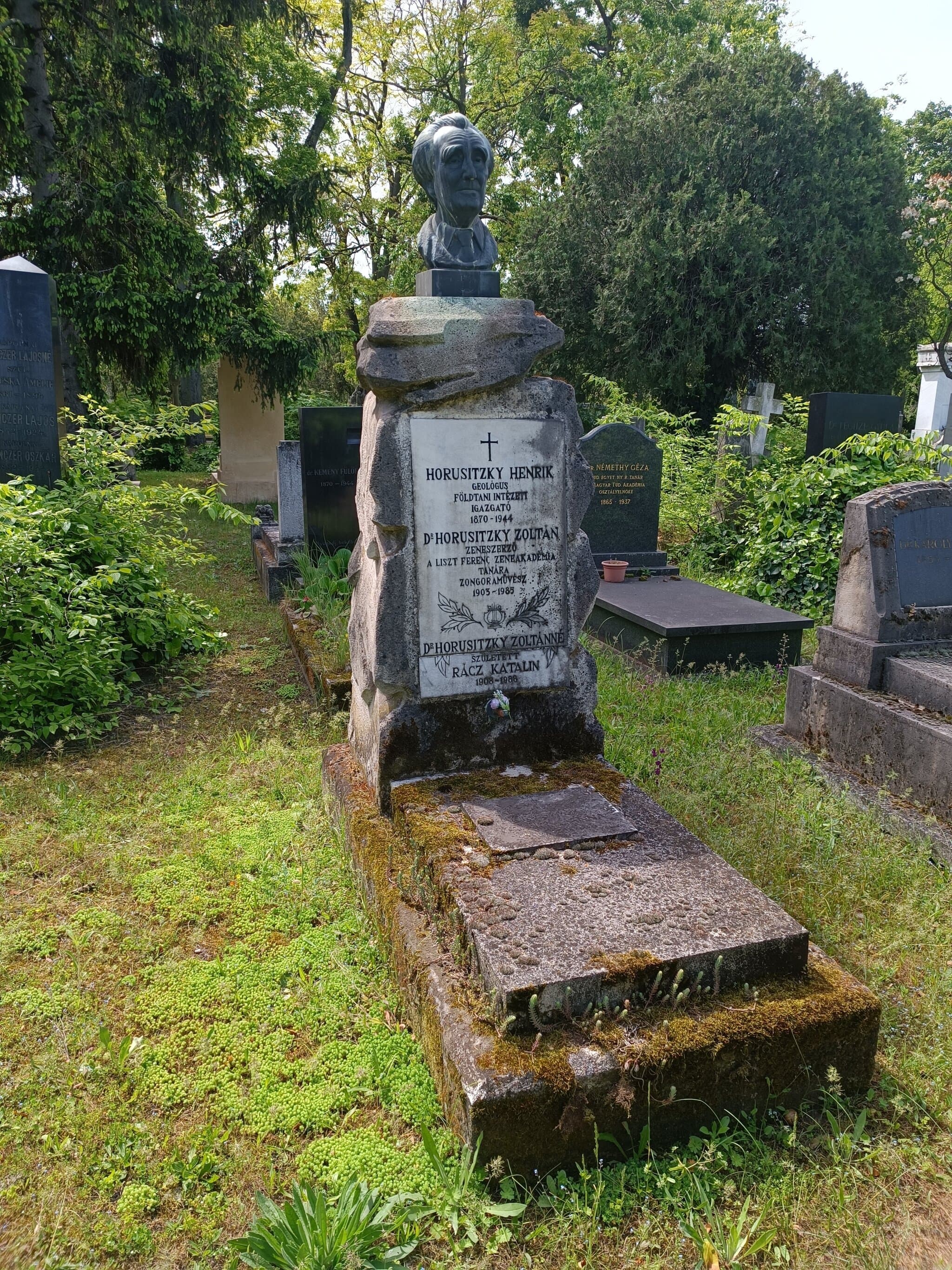 Horusitzky Henrik sírja