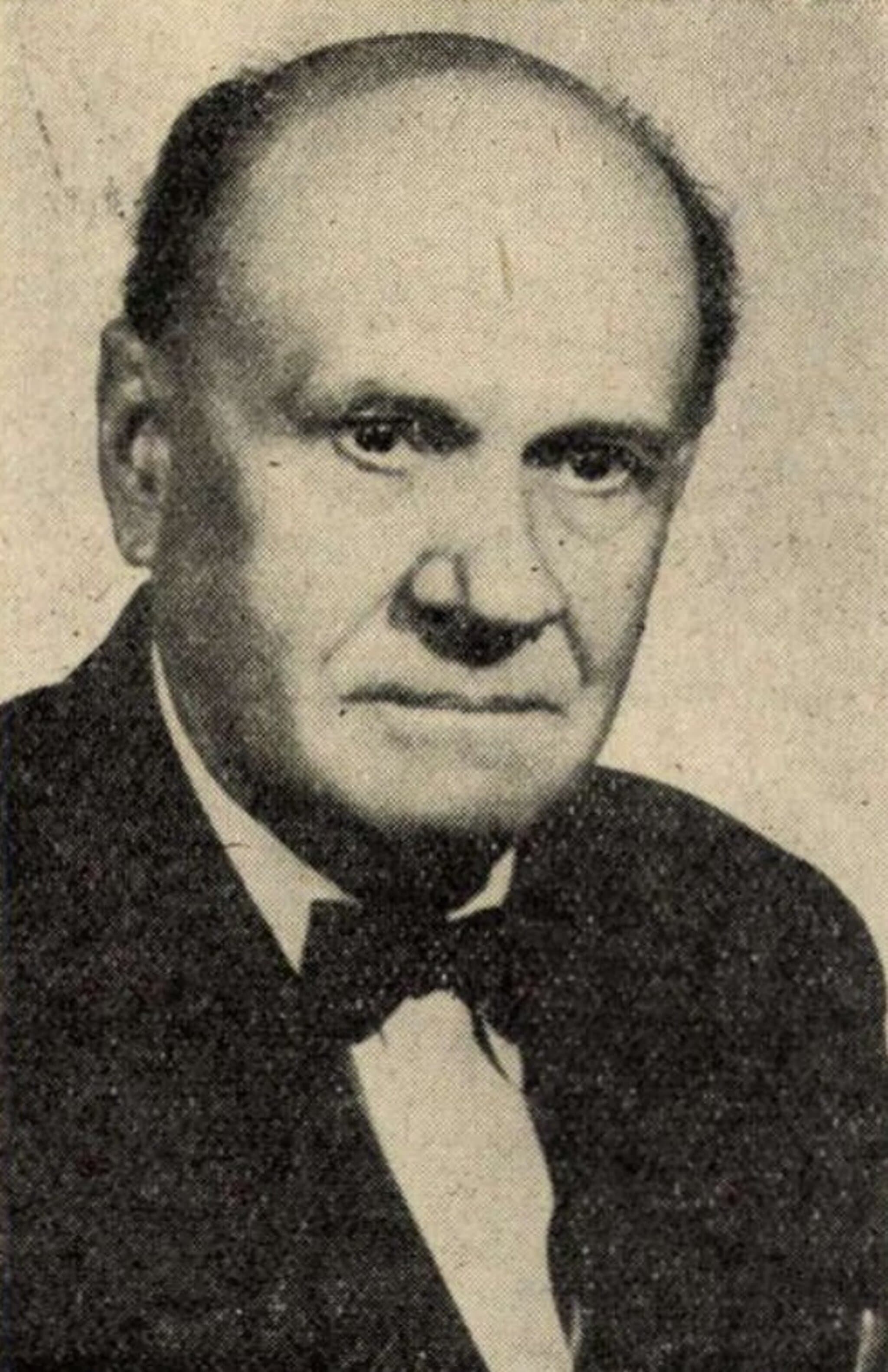 Hunkár Béla portréja