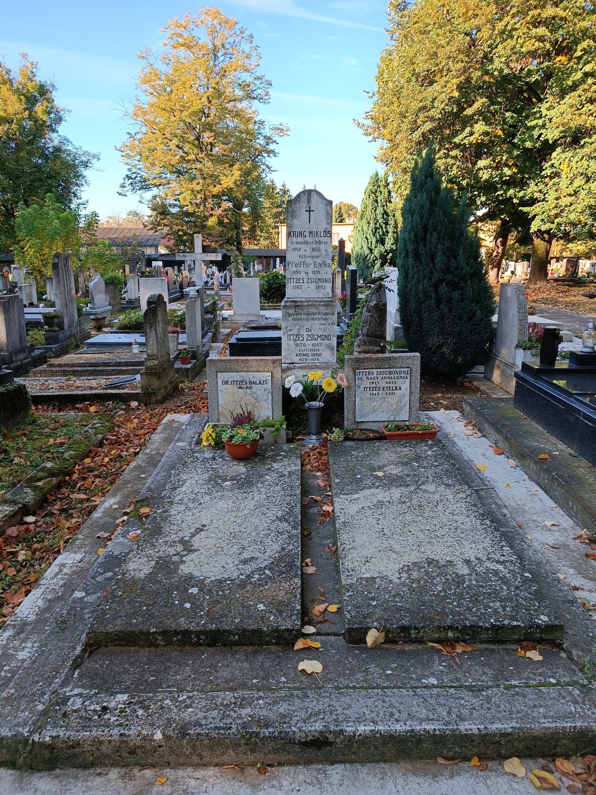 Ittzés Zsigmond sírja