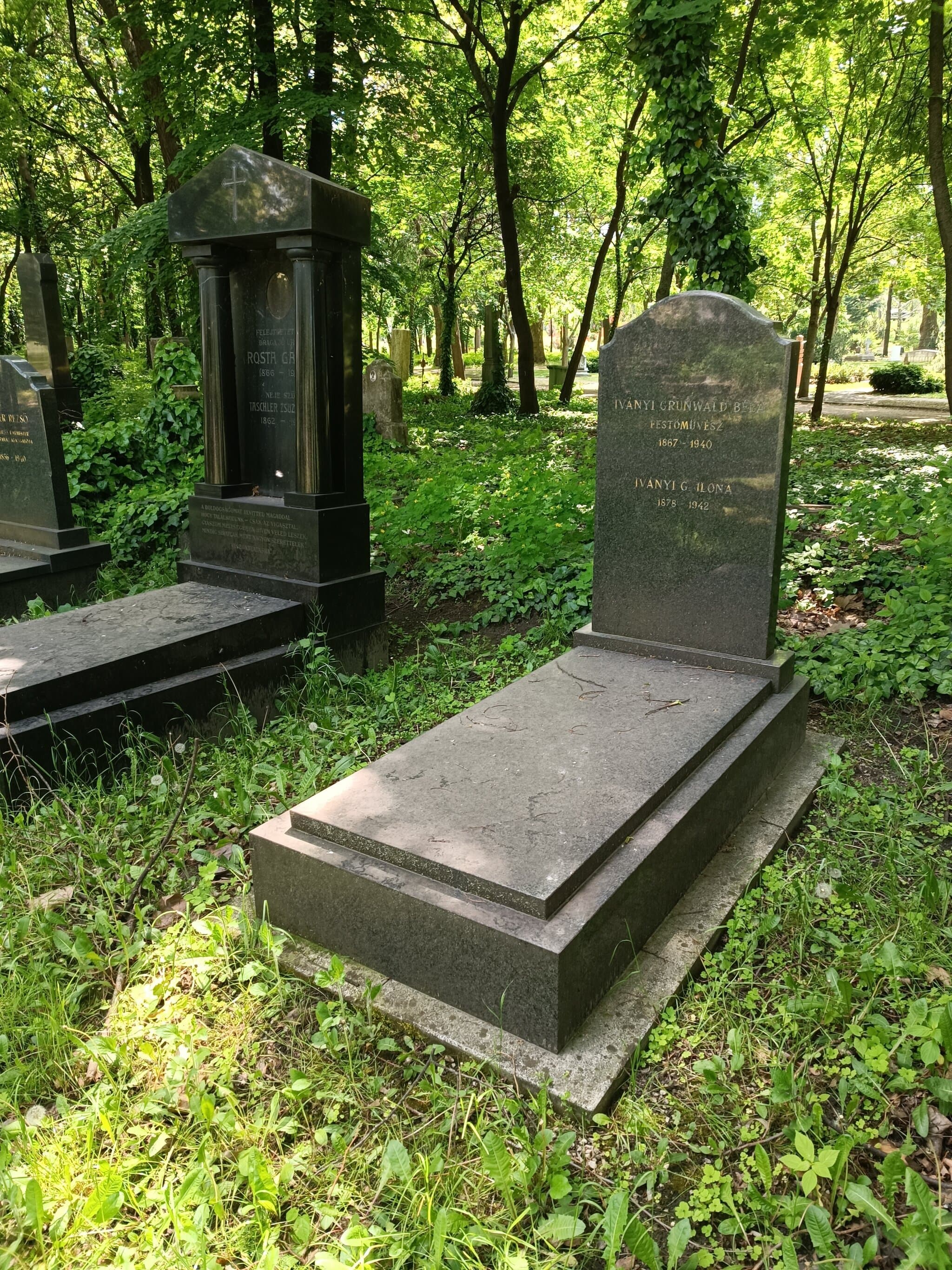 Iványi-Grünwald Béla sírja