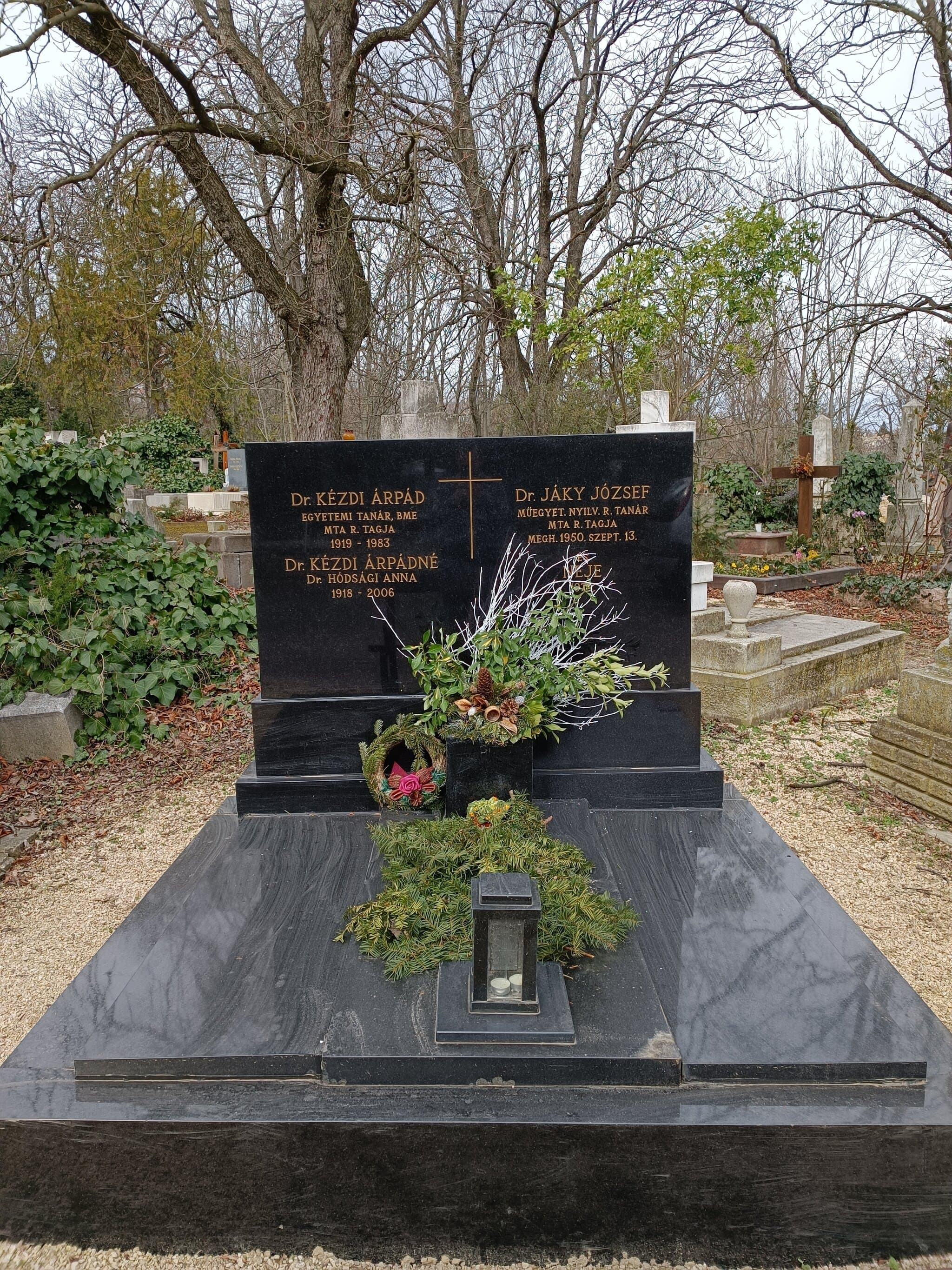 Jáky József sírja