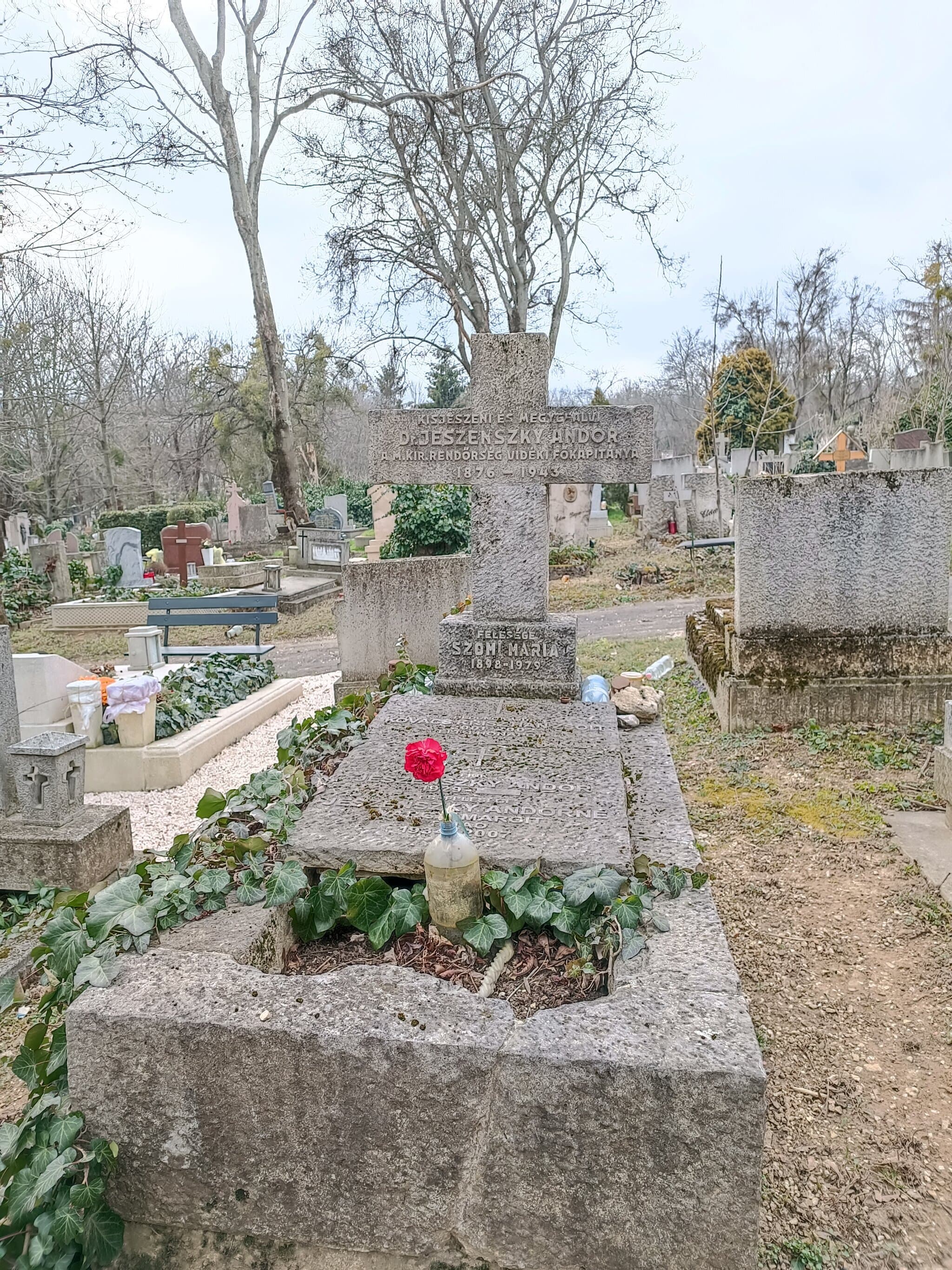 kisjeszeni és megyefalvi Jeszenszky Andor sírja