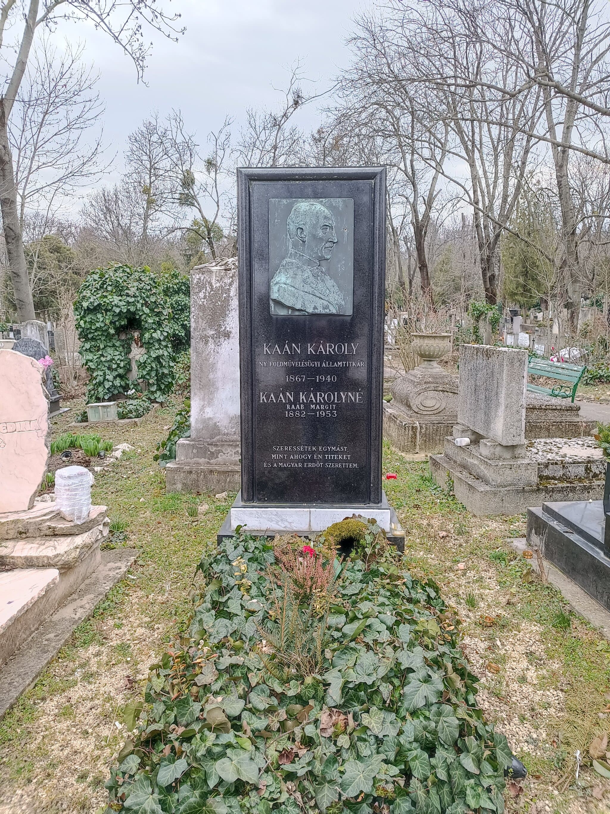 Kaán Károly sírja