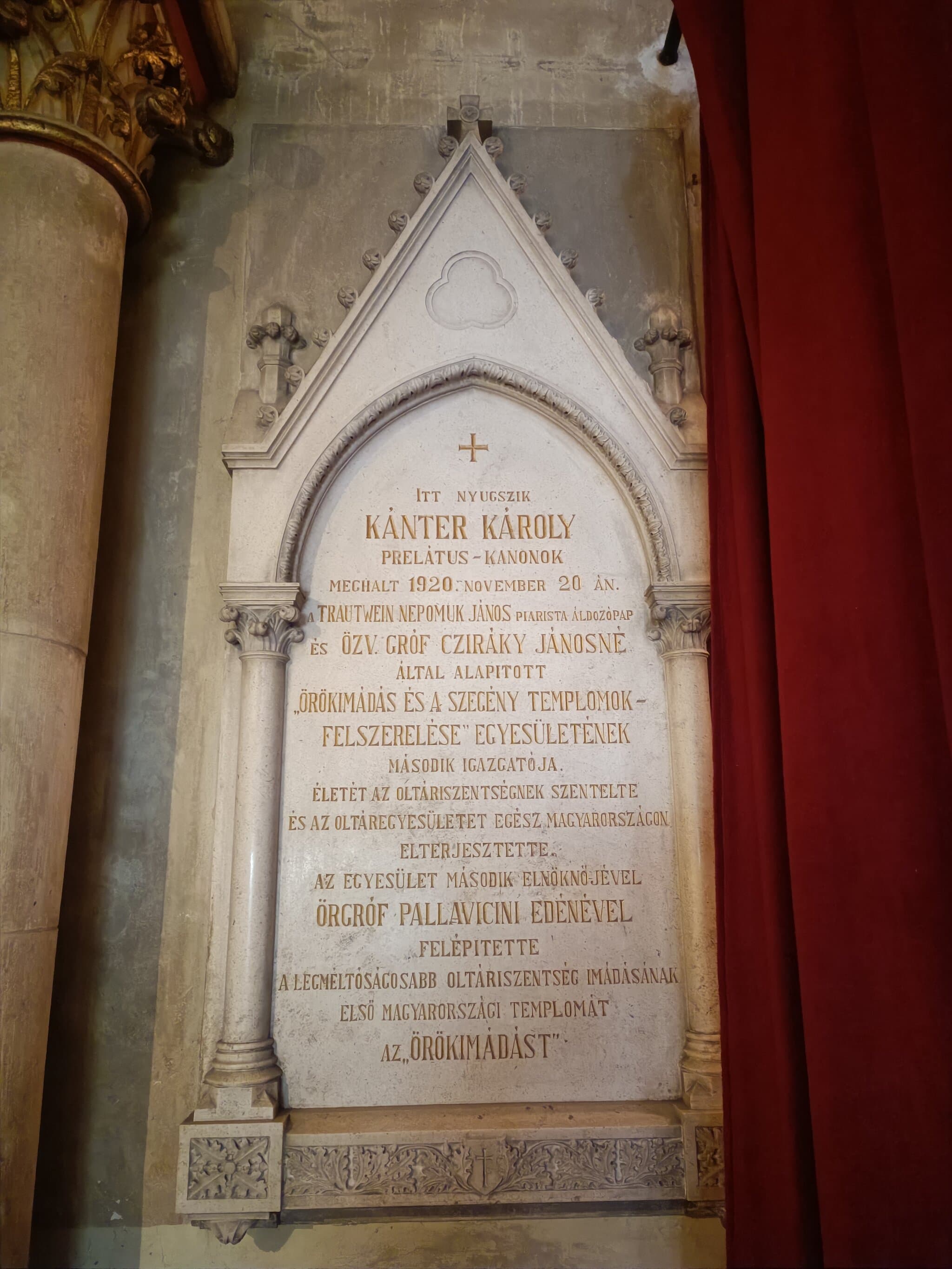 Kanter Károly sírja