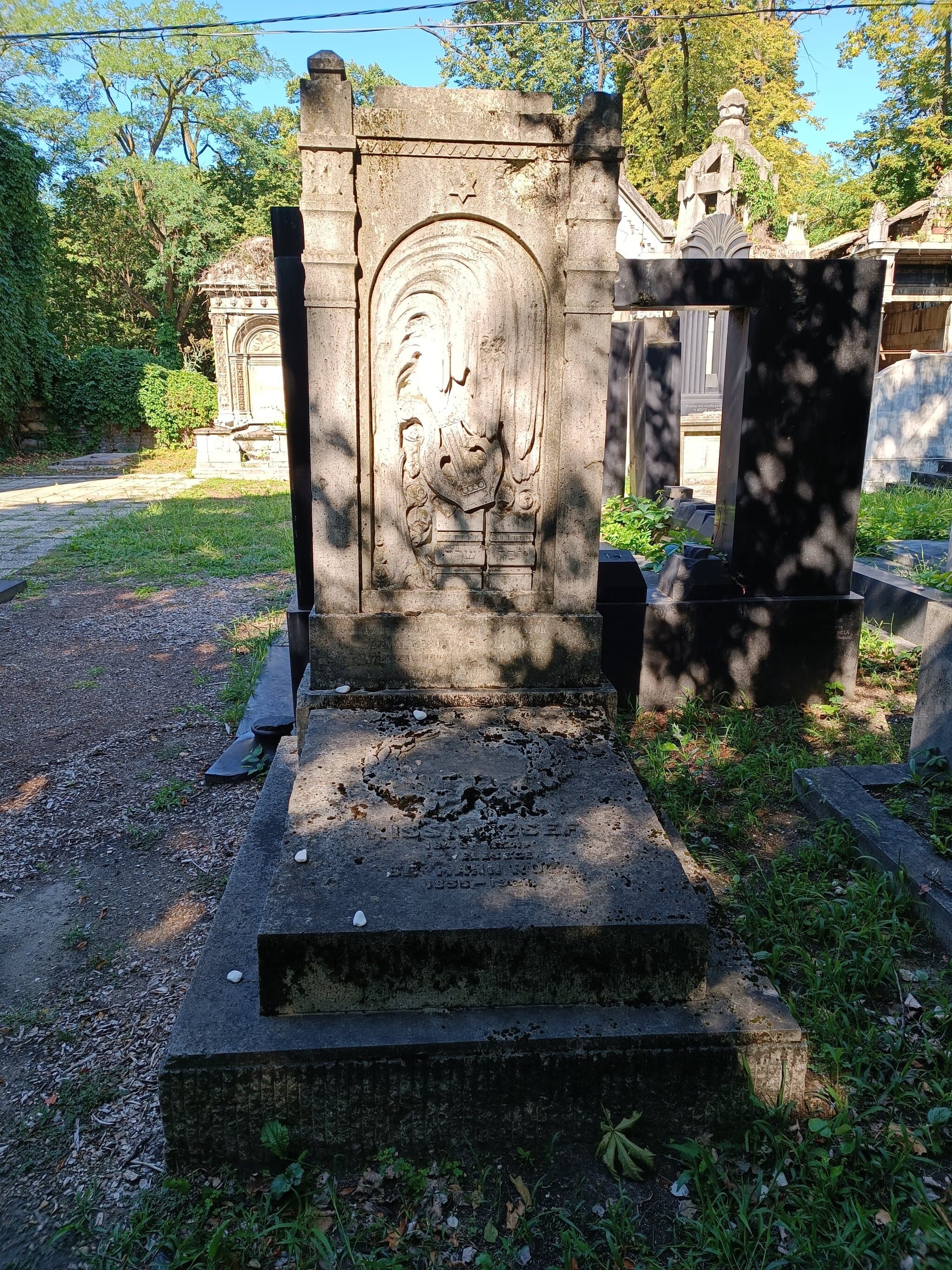 Kiss József 1843 sírja