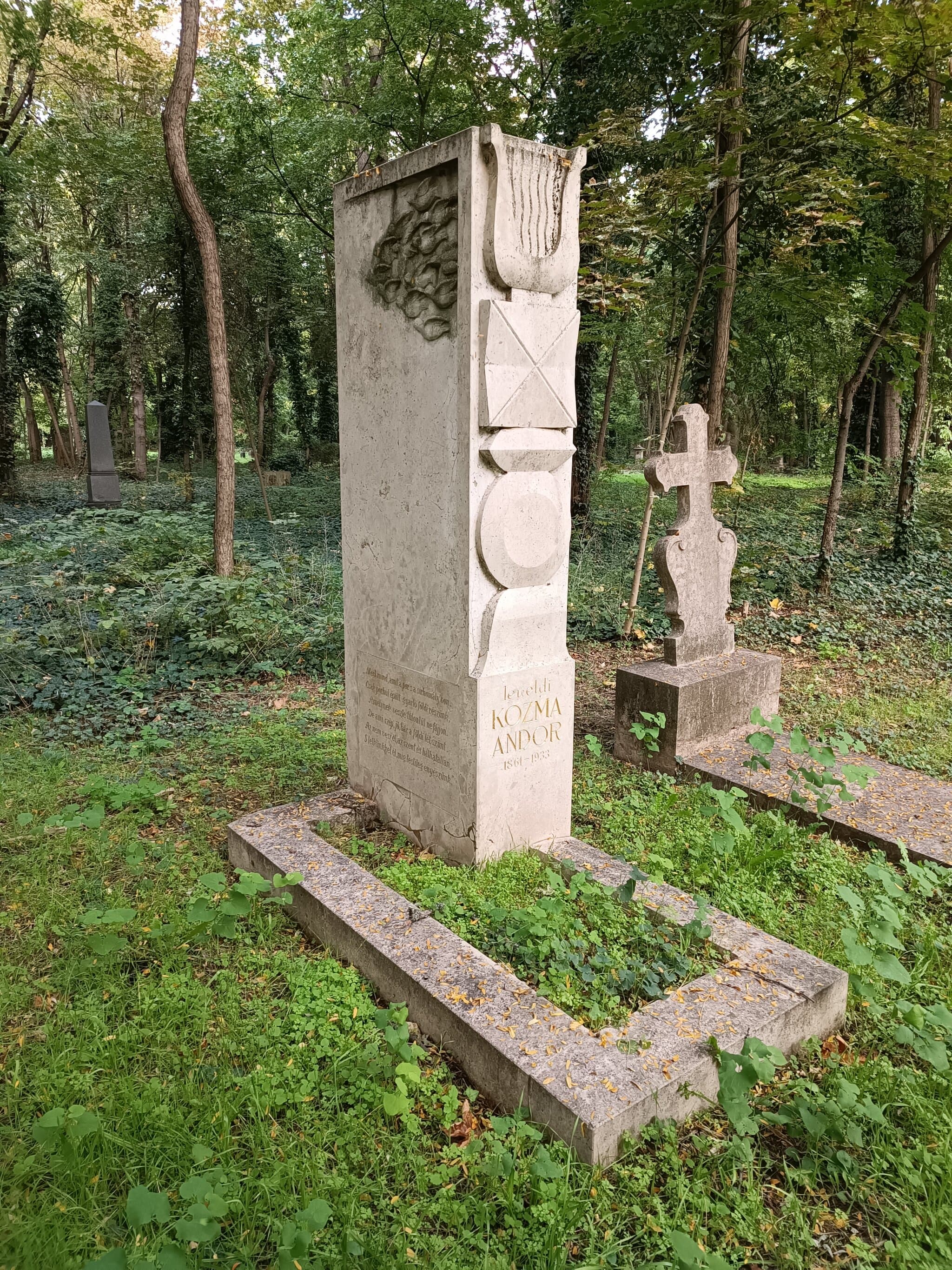 leveldi Kozma Andor sírja
