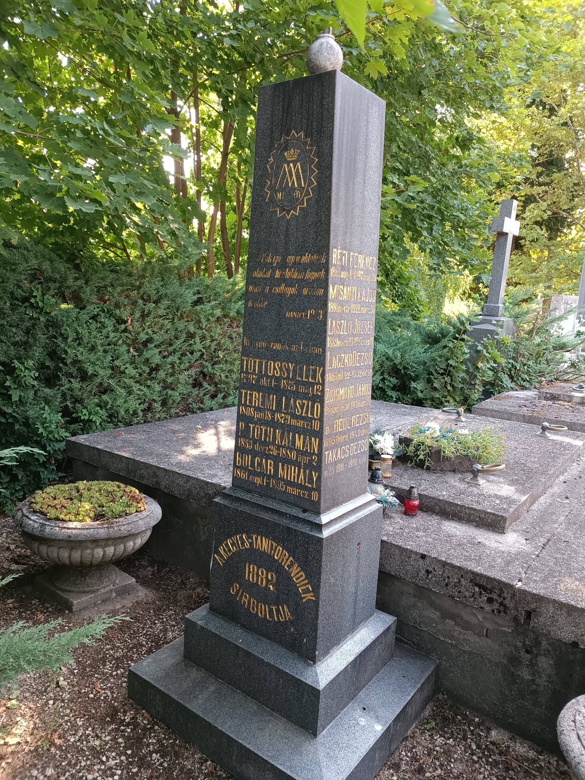 Laczkó Dezső O.Sch.P. sírja