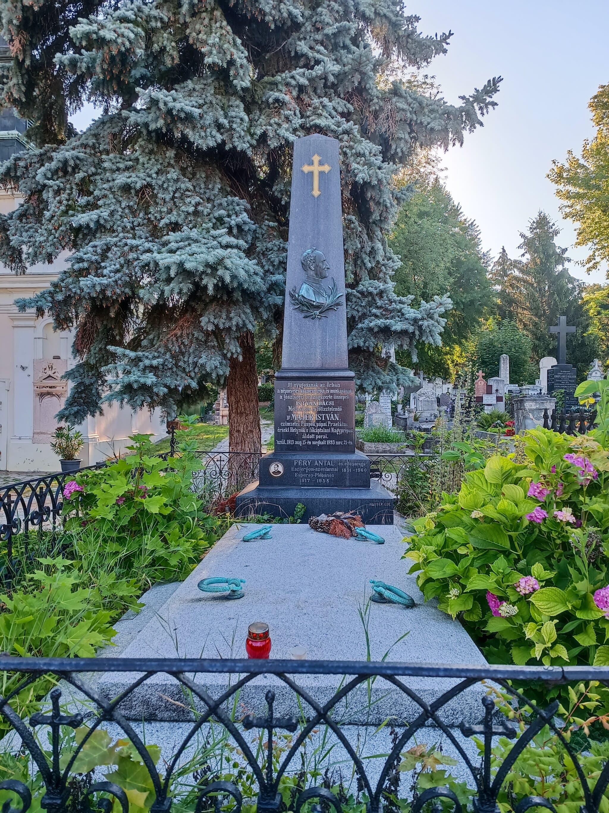 Majer István sírja