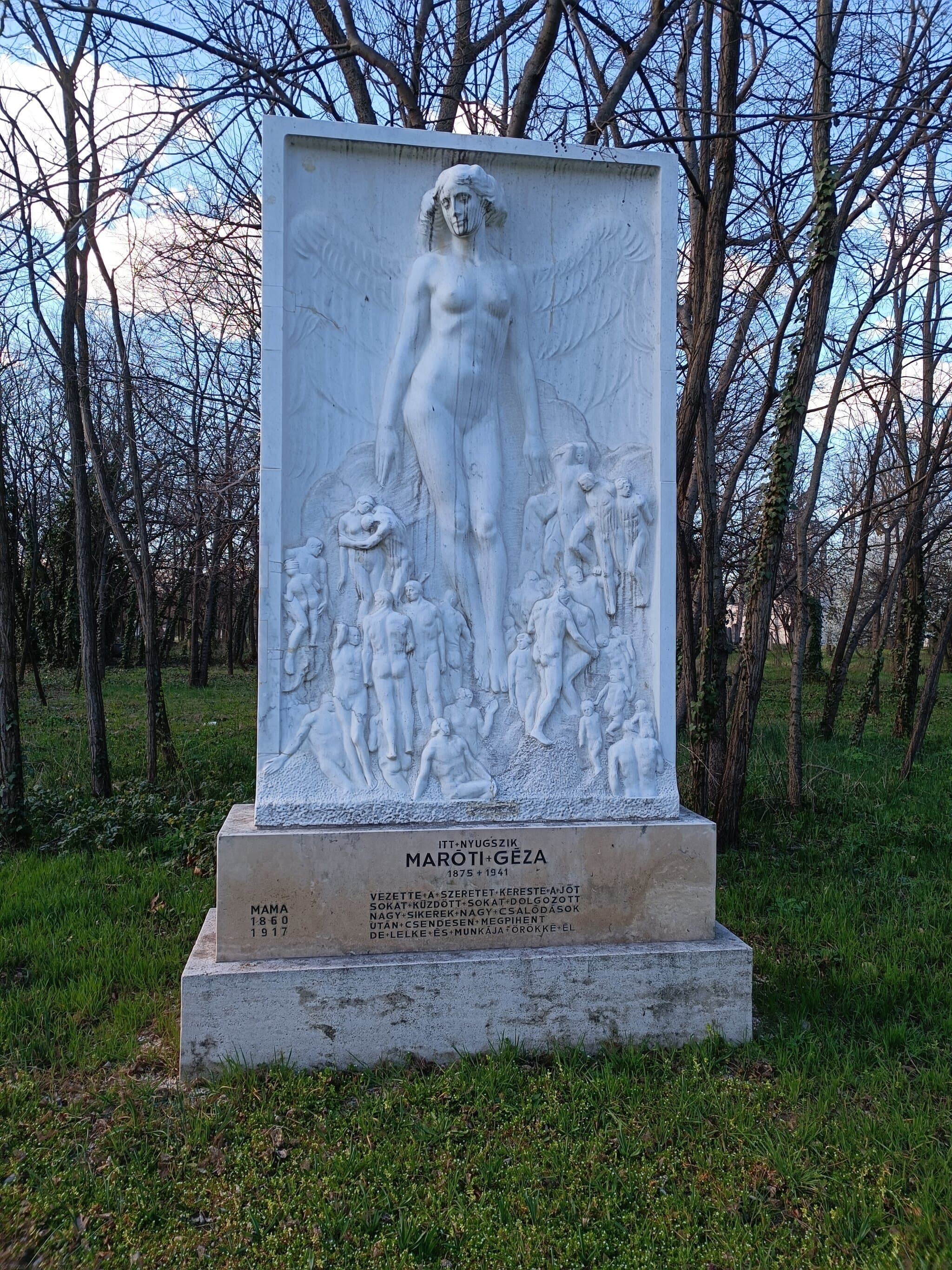 Maróti Géza sírja