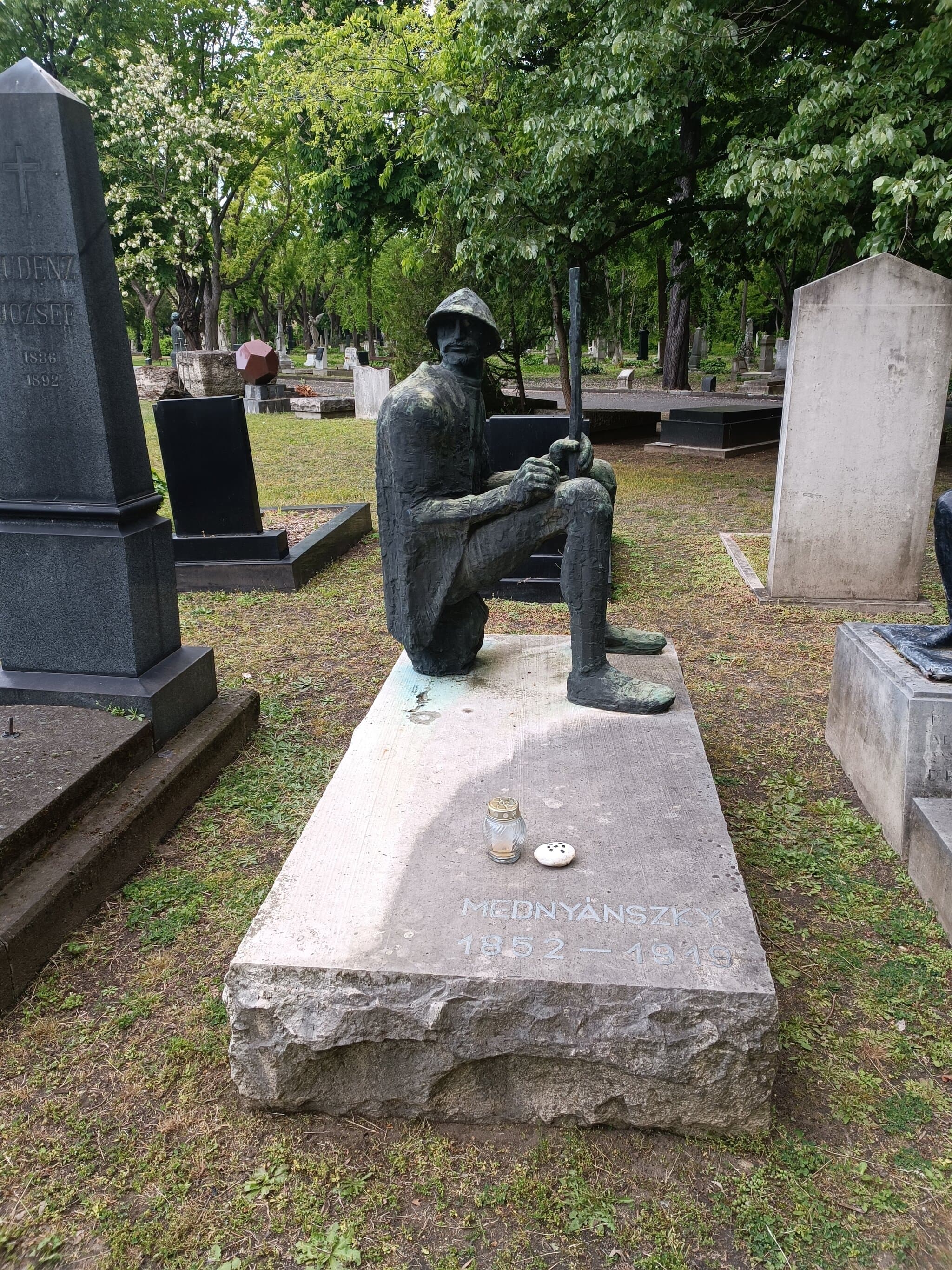 aranyosmedgyesi báró Mednyánszky László 1852 sírja