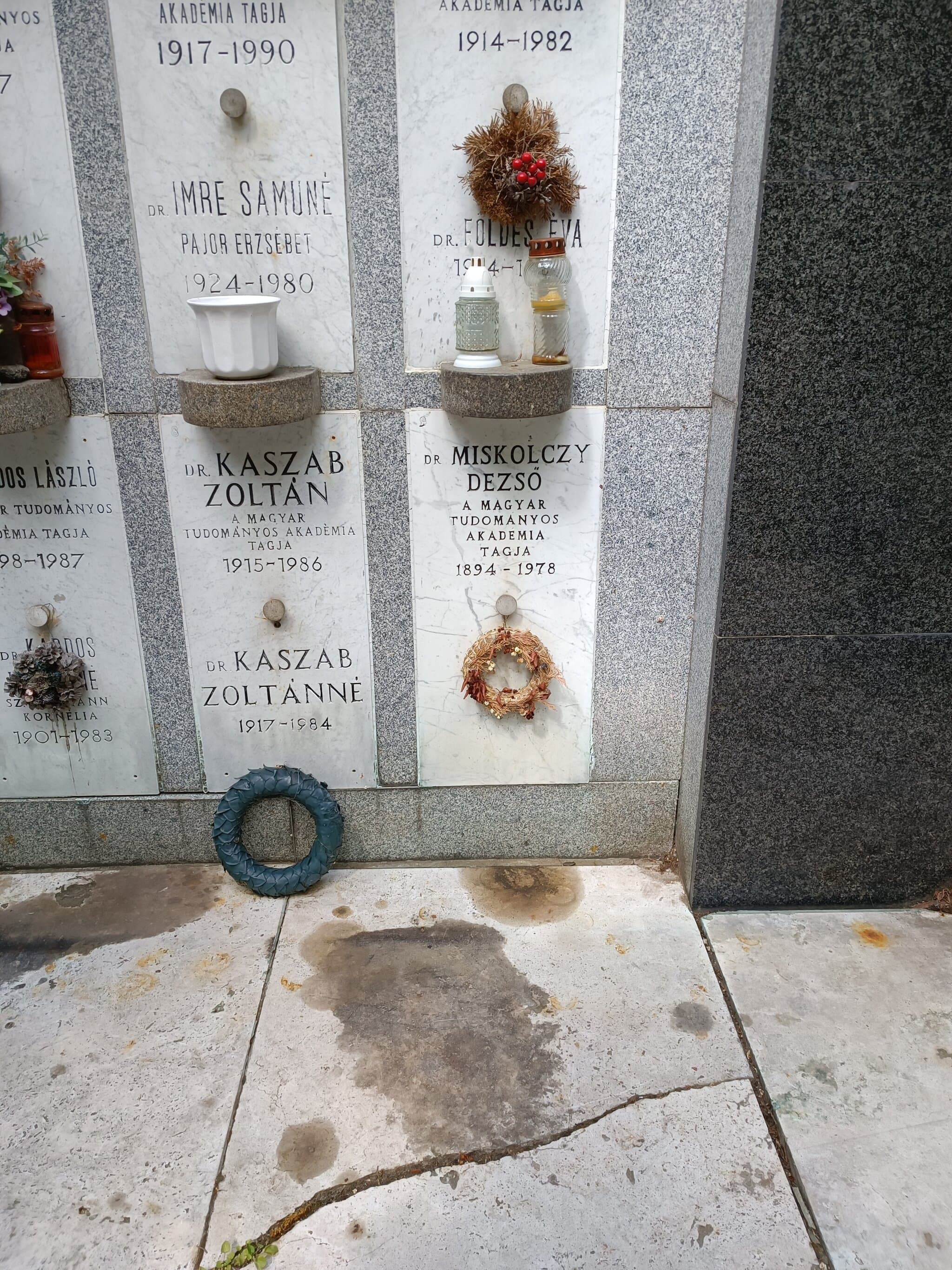 Miskolczy Dezső sírja
