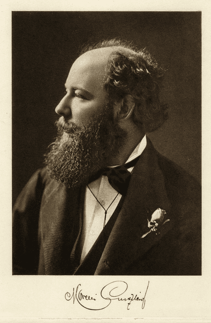 Morelli Gusztáv portréja
