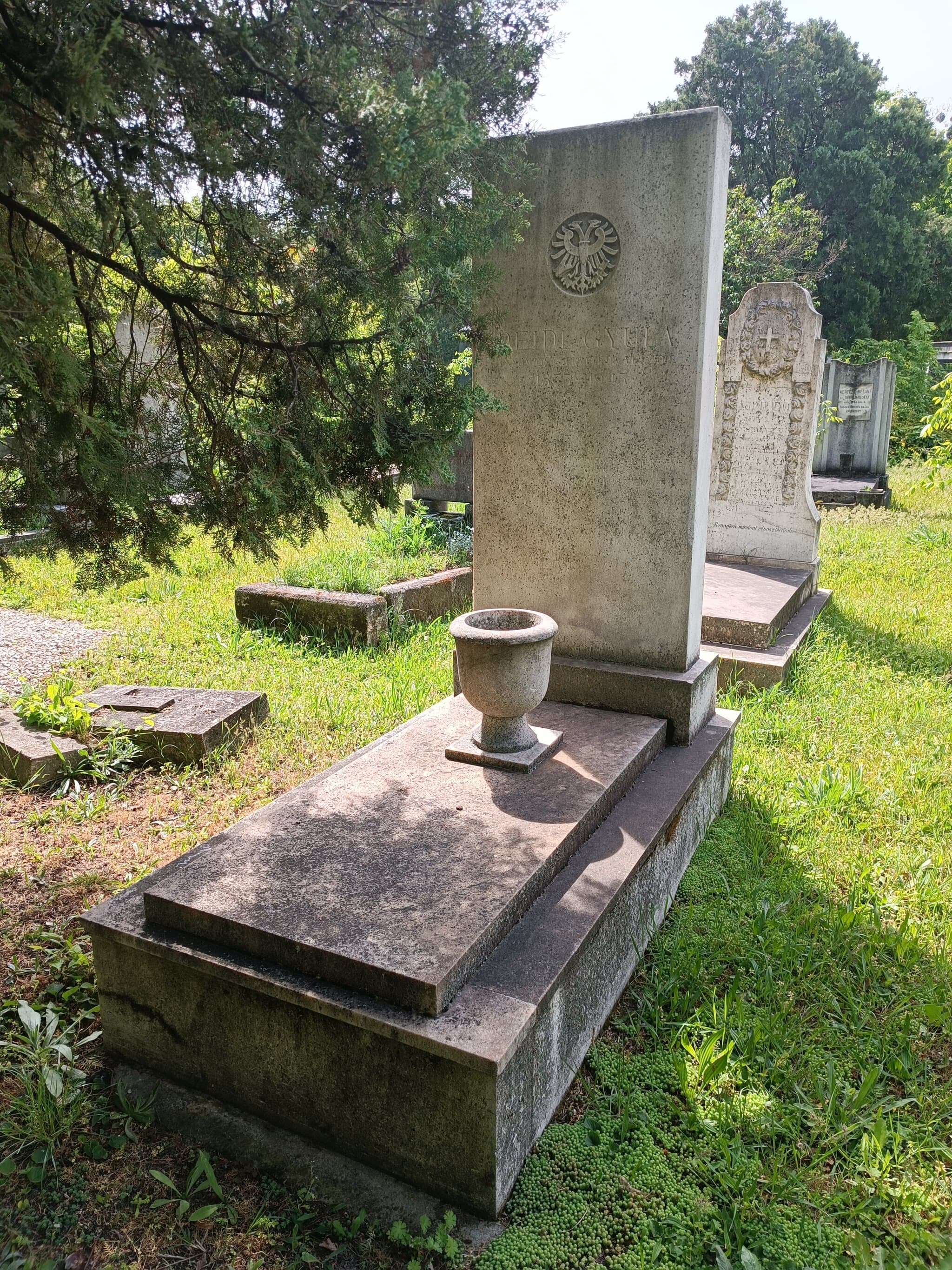 Peidl Gyula sírja