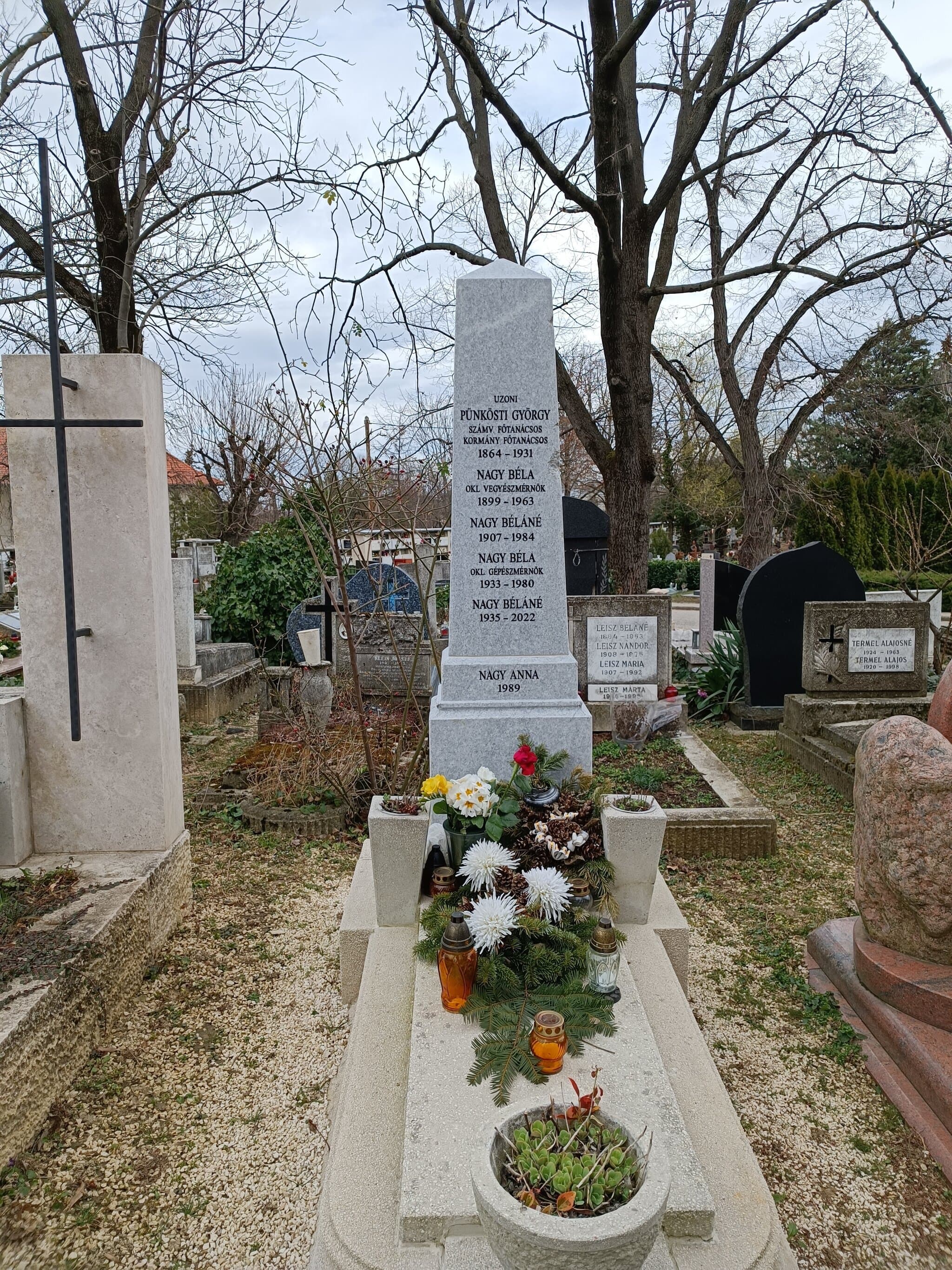 uzoni Pünkösti György sírja