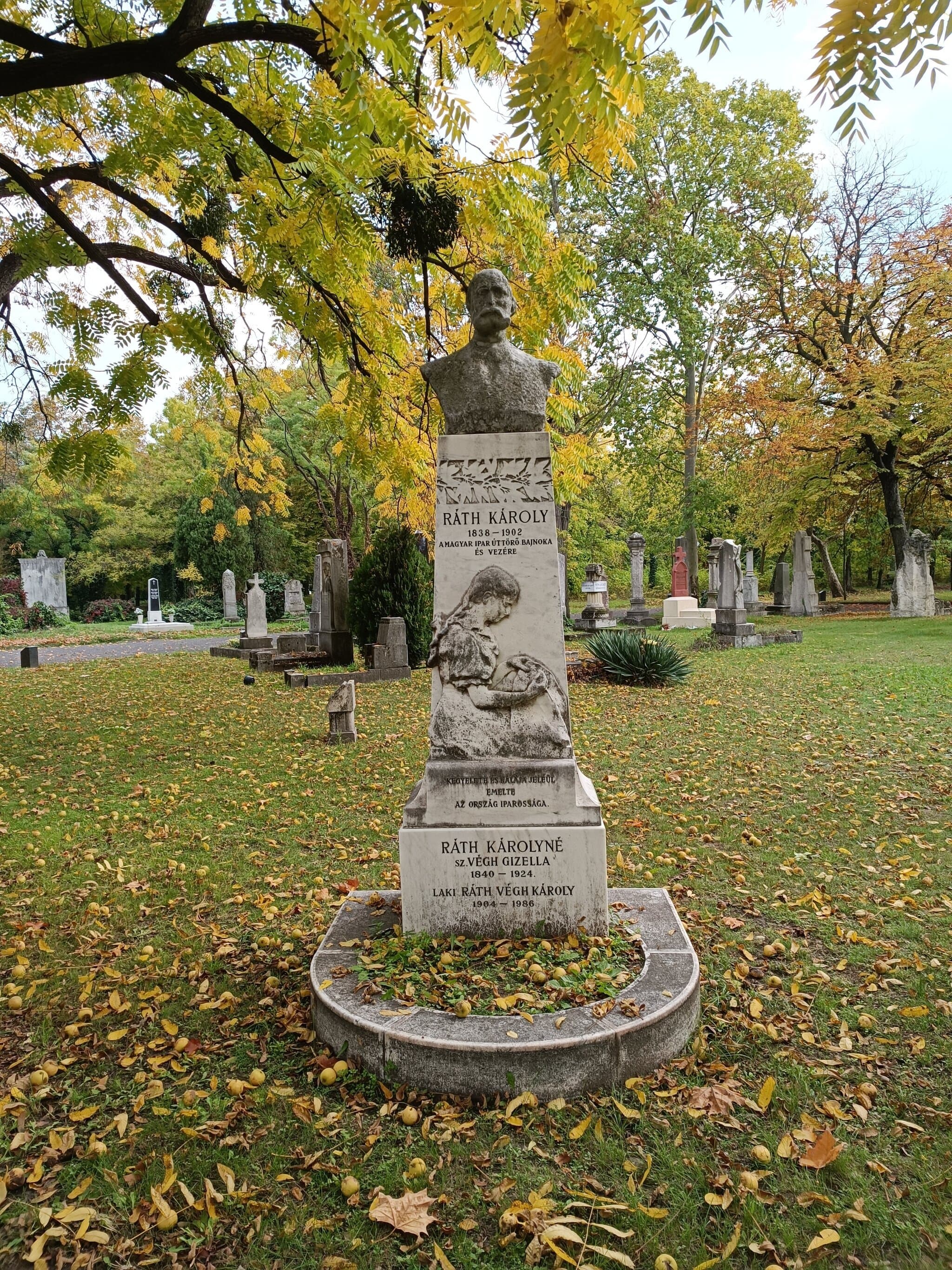 Ráth Károly 1838 sírja