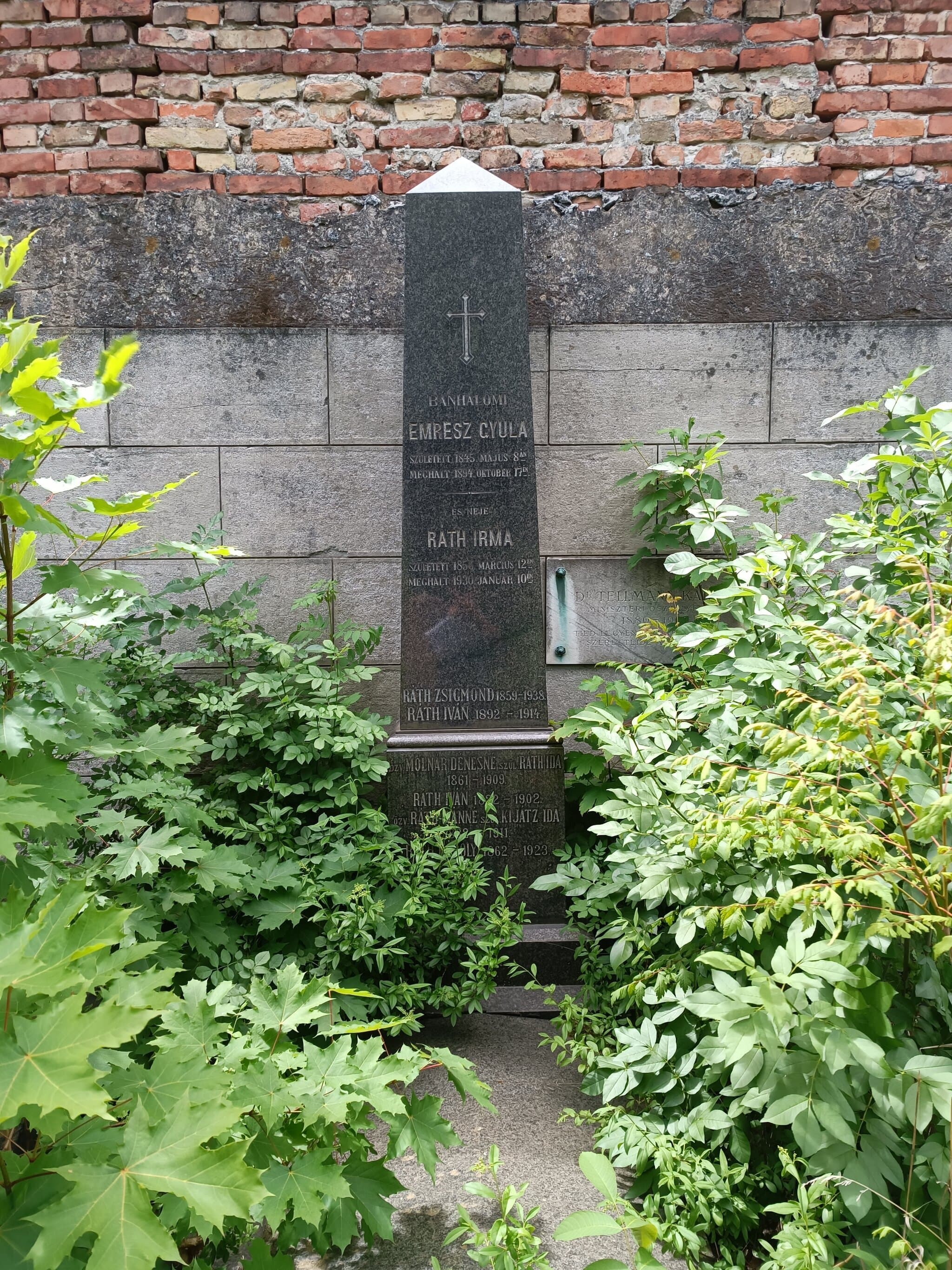Ráth Zsigmond sírja
