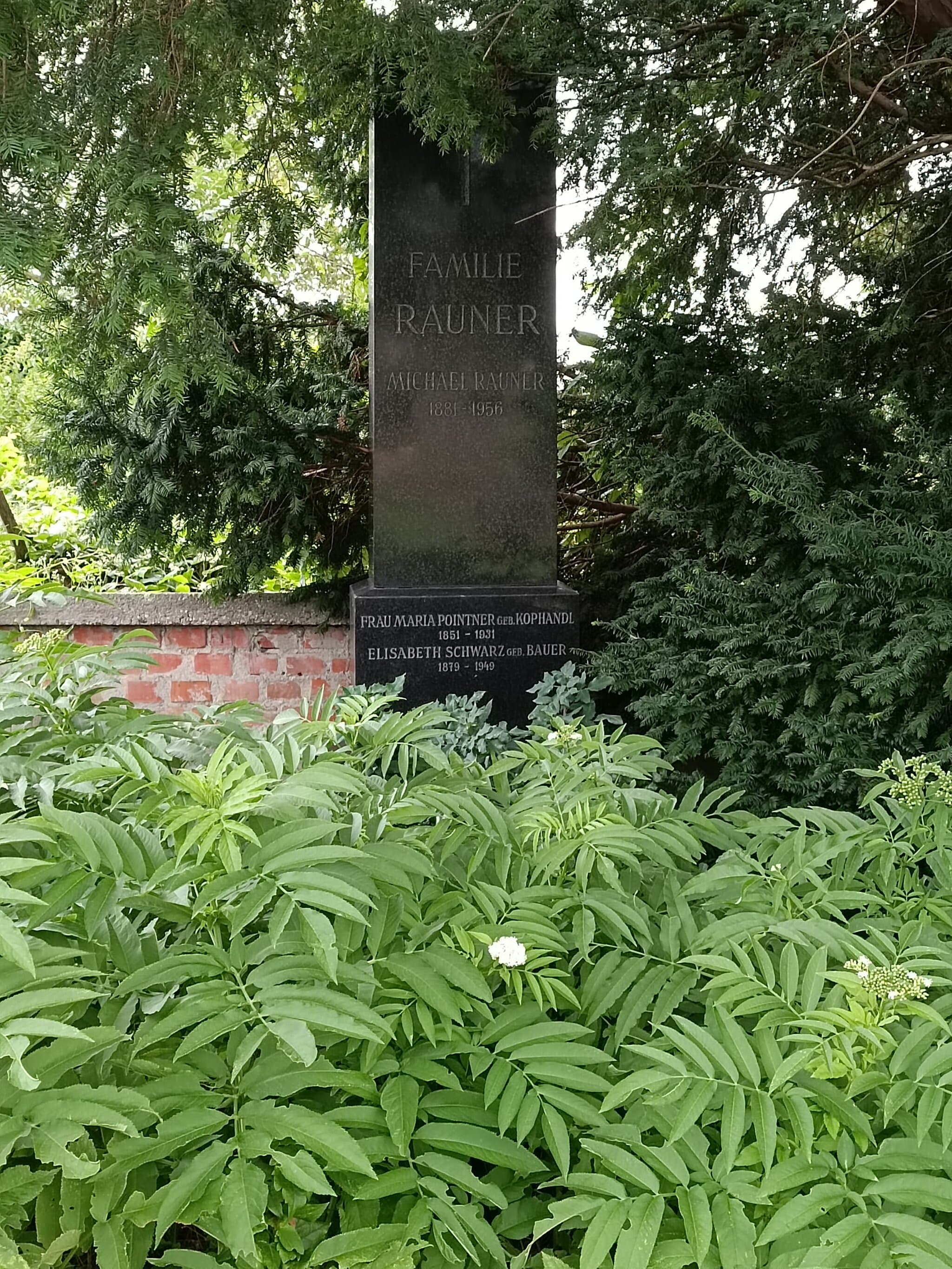 Rauner Mihály sírja