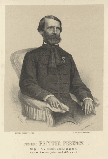 Reitter Ferenc portréja