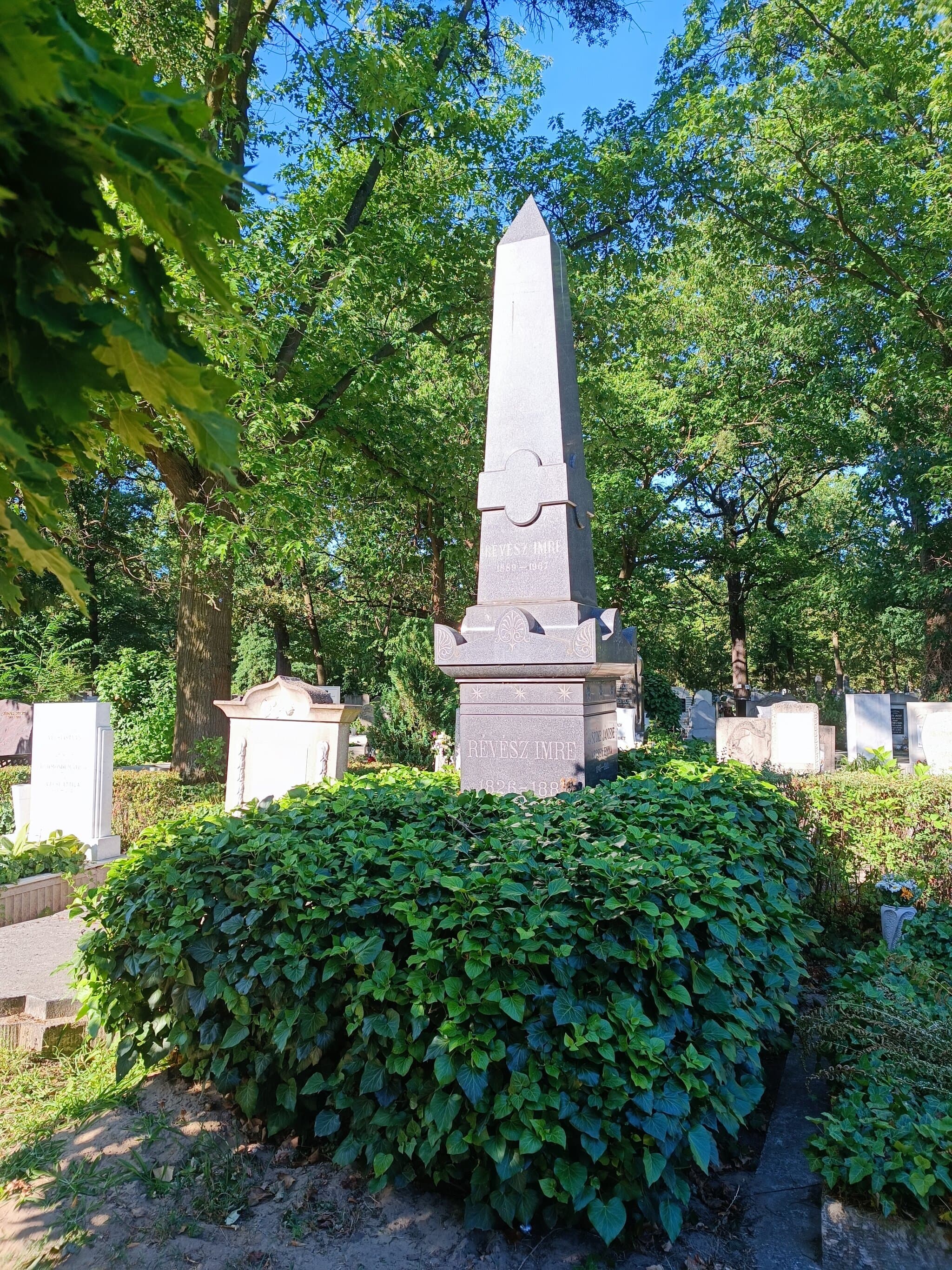 Révész Imre 1889 sírja