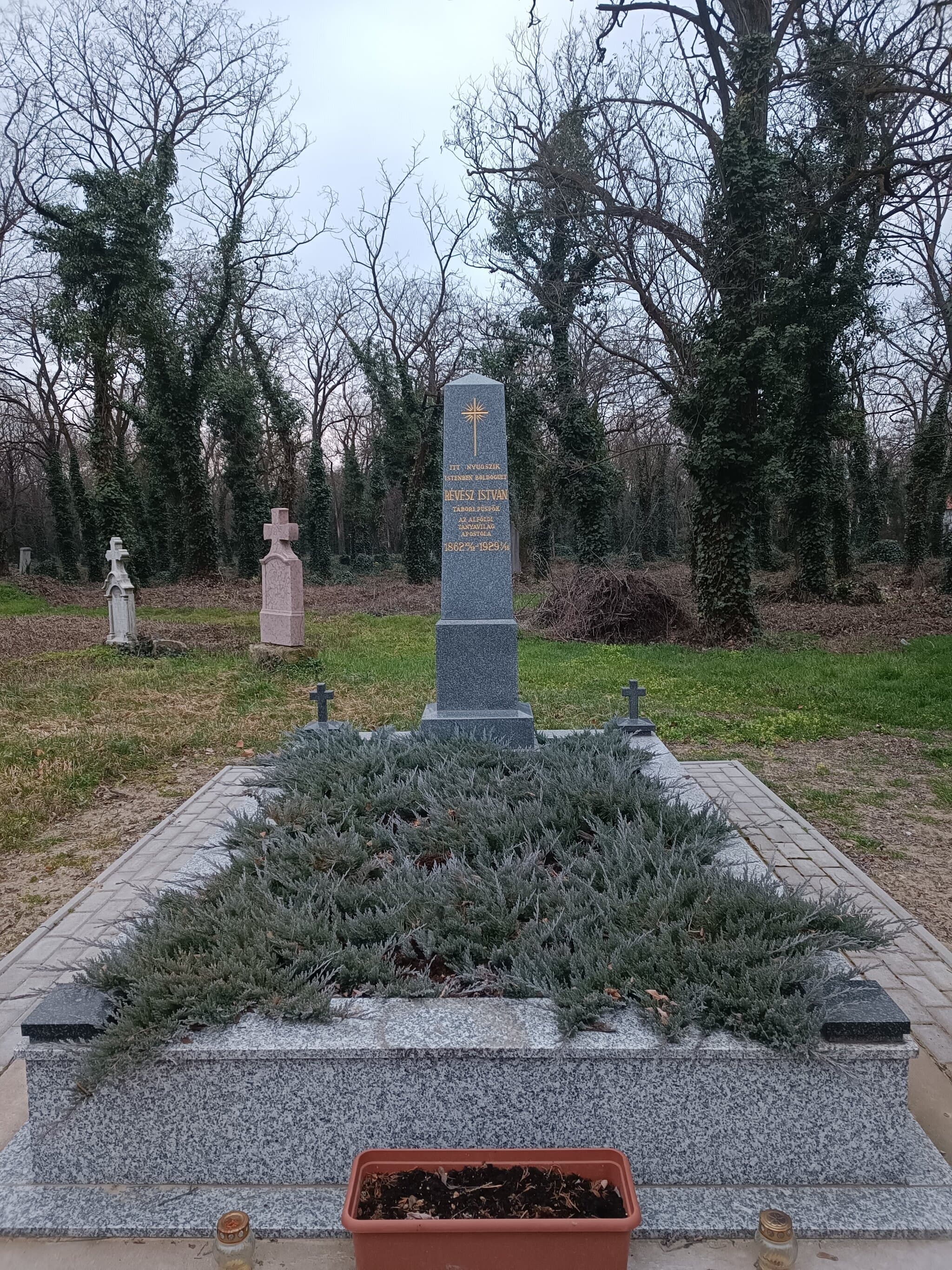 Révész István sírja