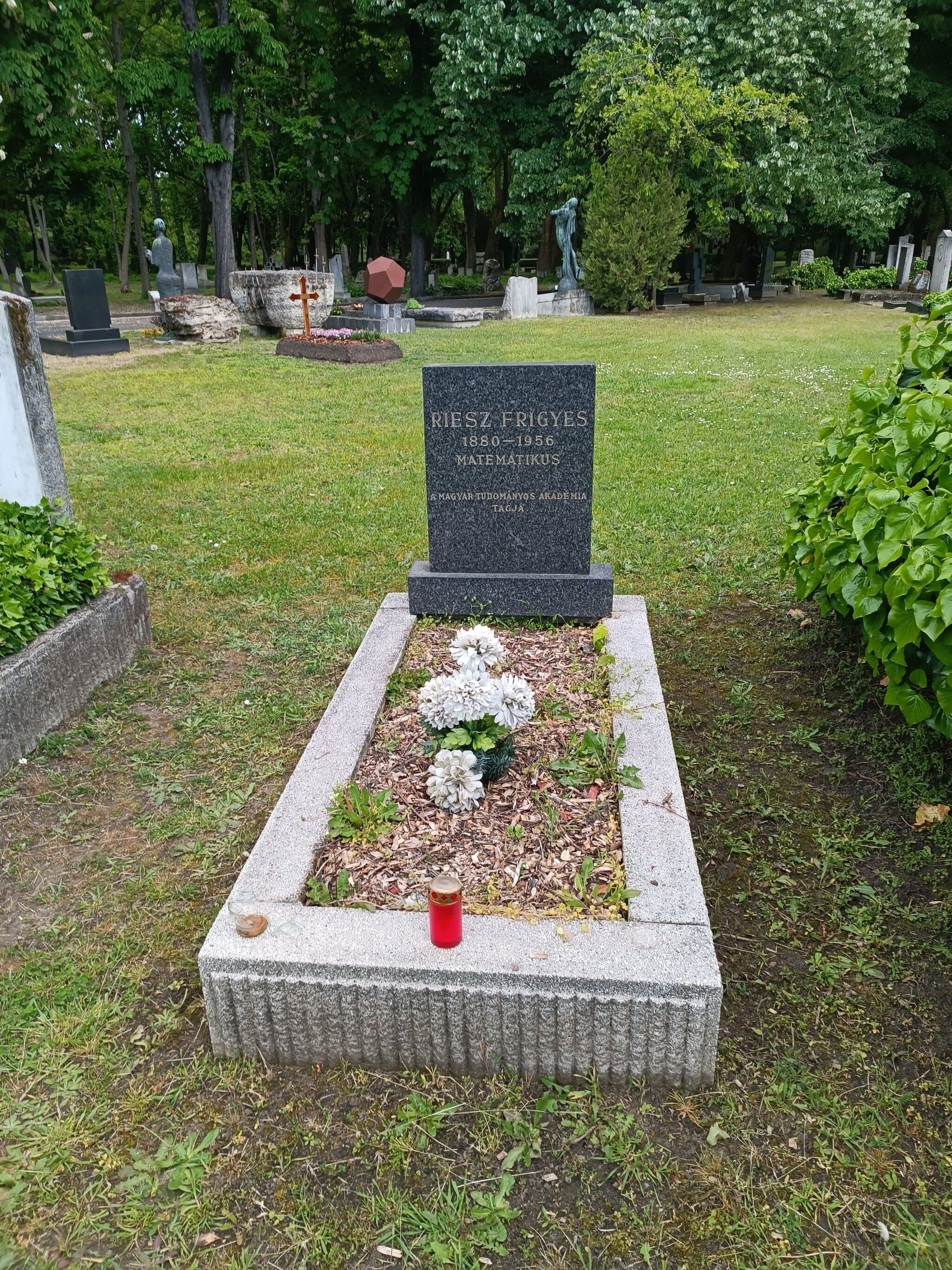 Riesz Frigyes sírja