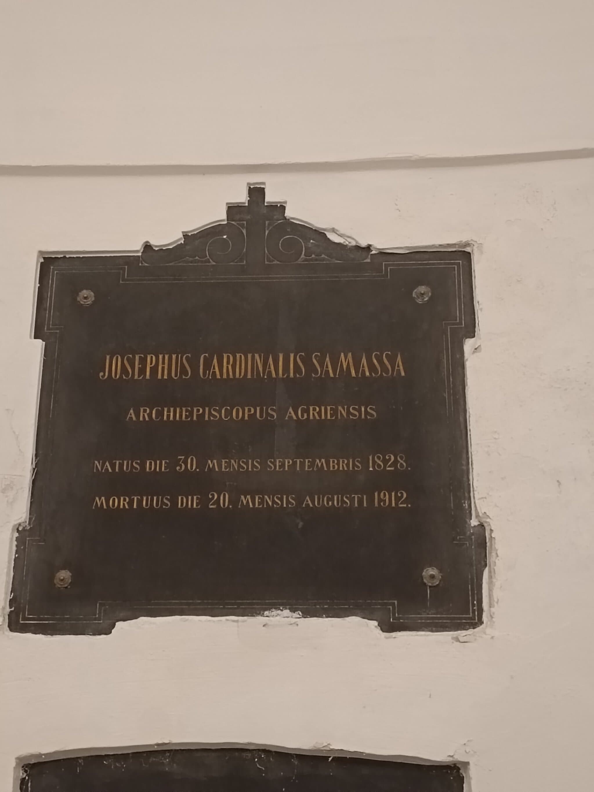 Samassa József sírja