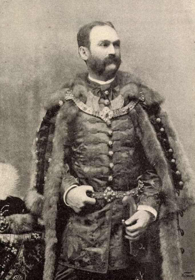 Sélley Sándor portréja