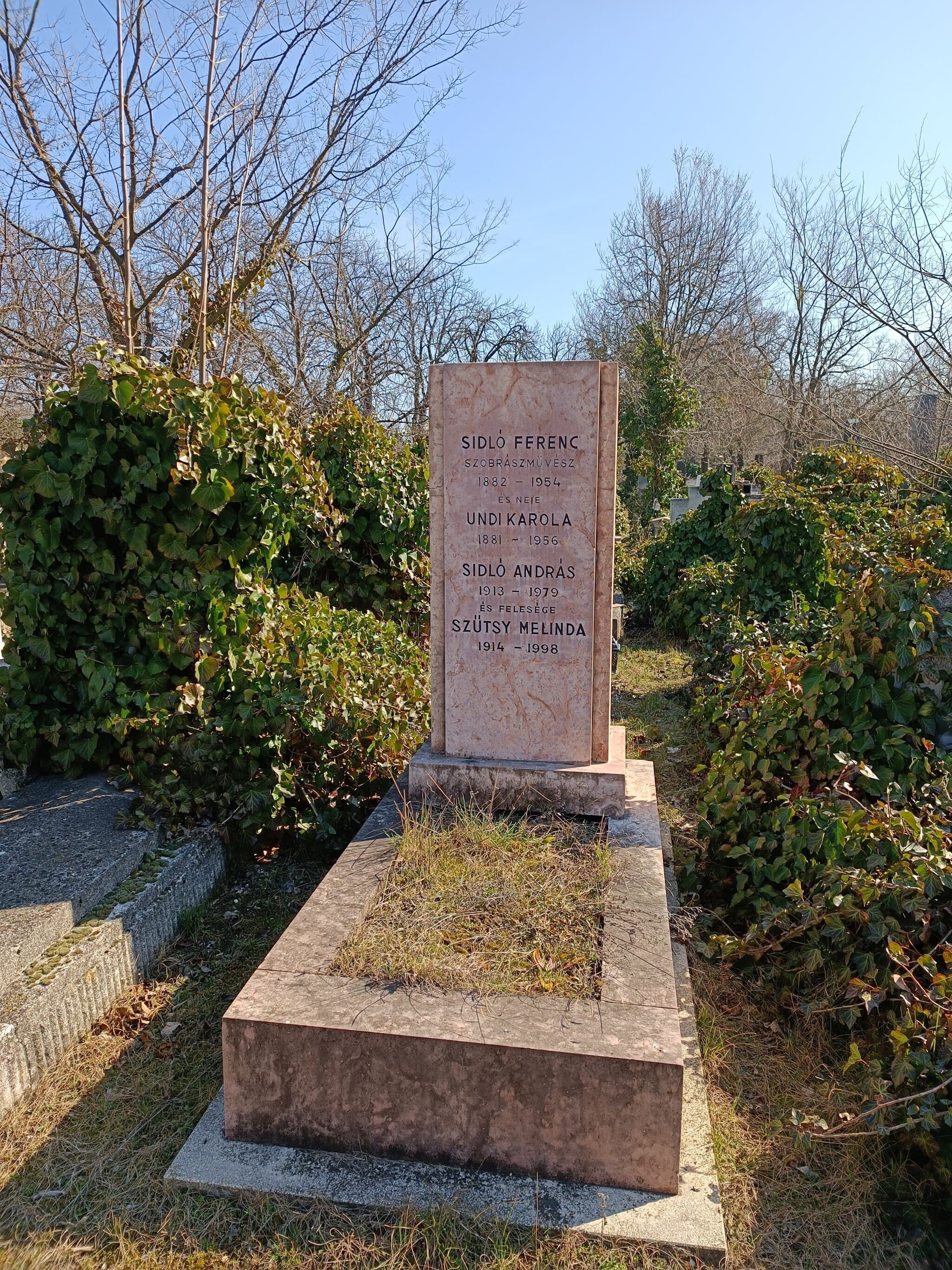 Sidló Ferenc sírja
