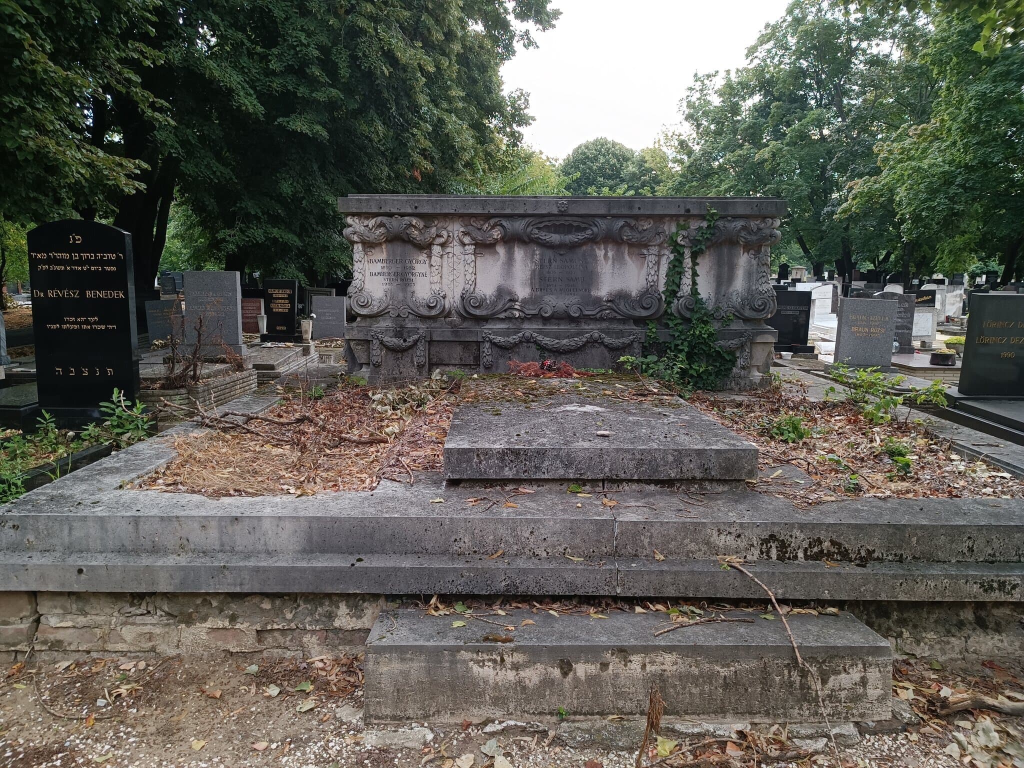 Stern Samu 1874 sírja