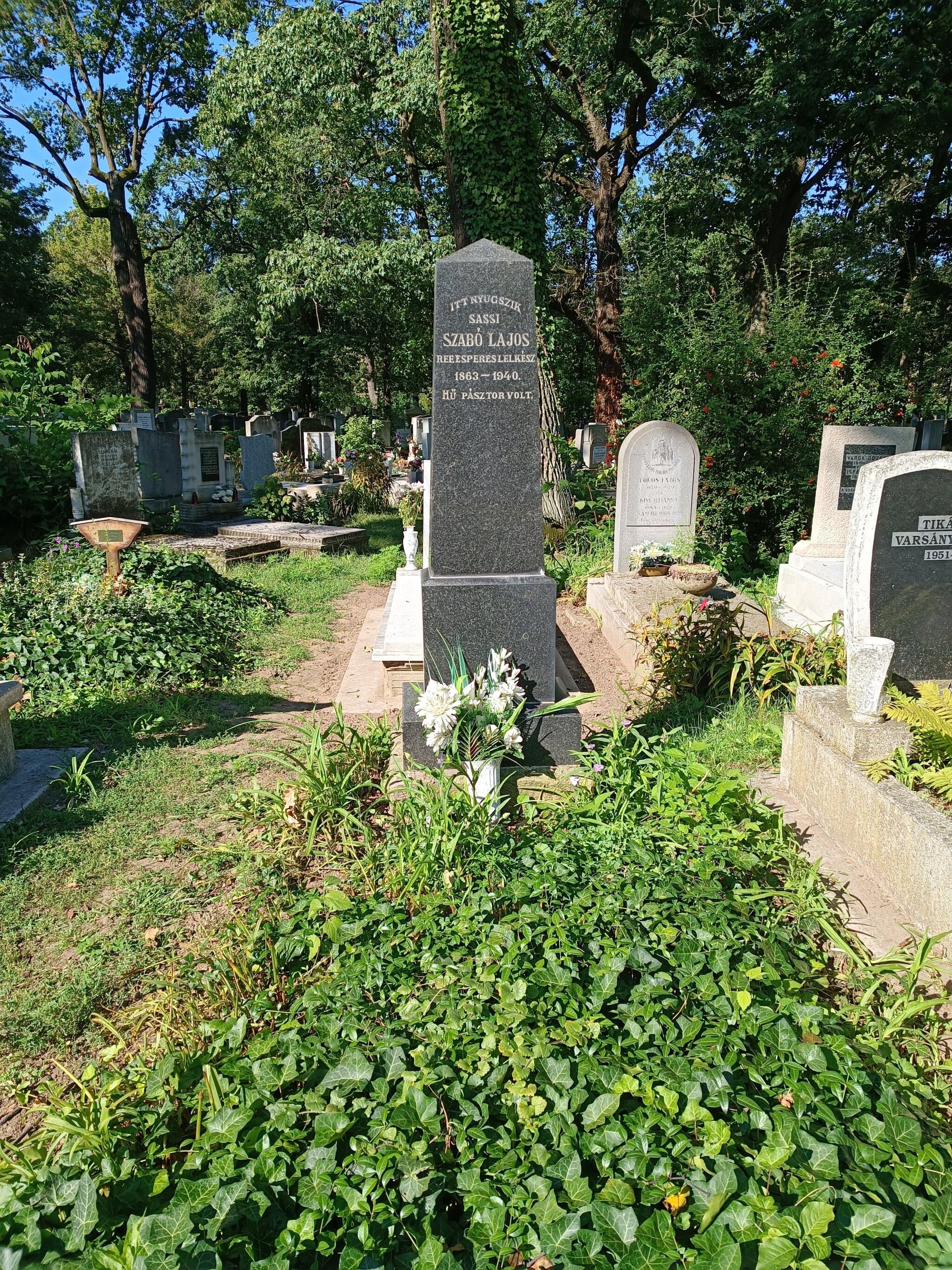 sassi Szabó Lajos sírja