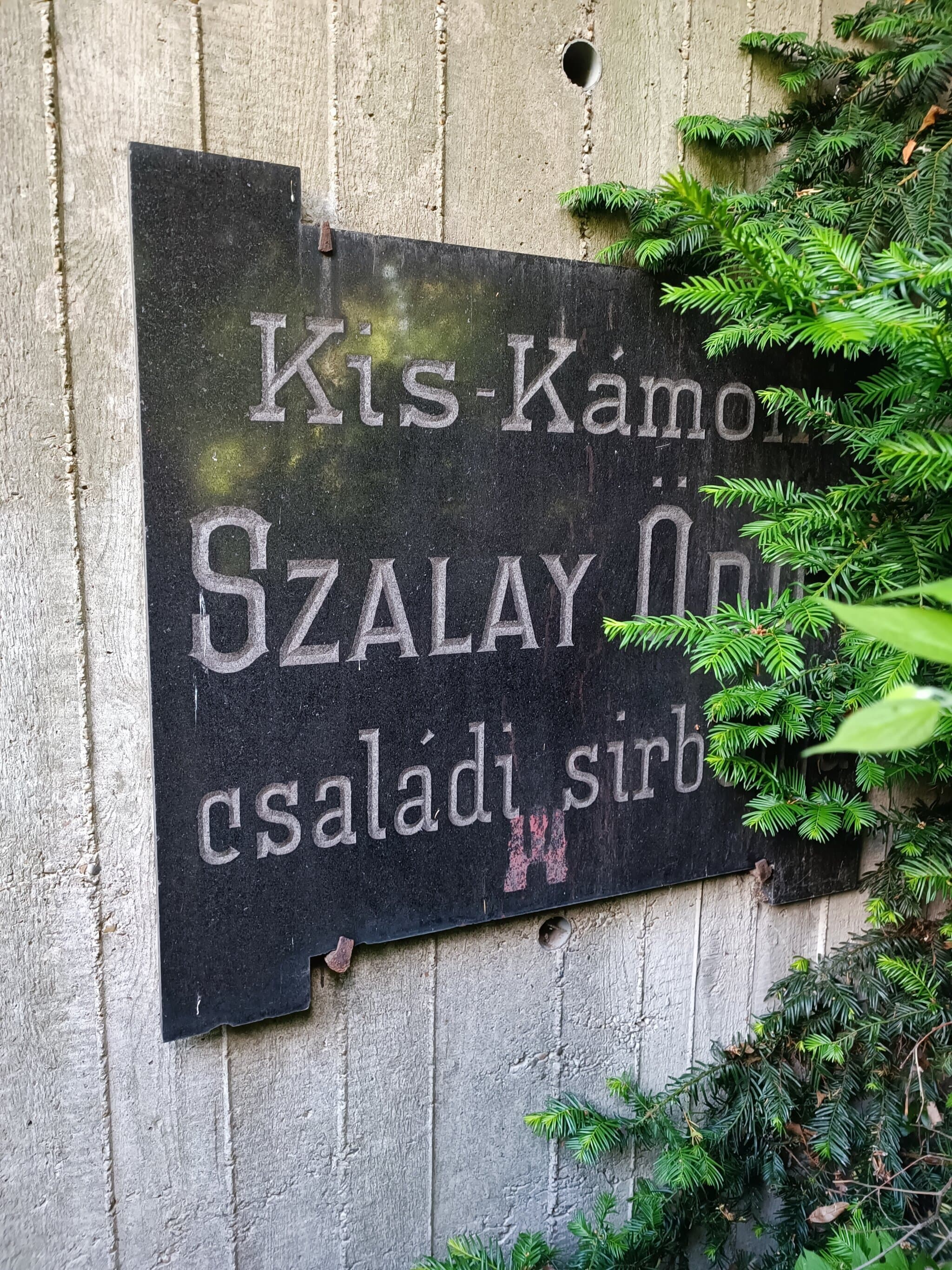 kiskámoni Szalay Ödön sírja