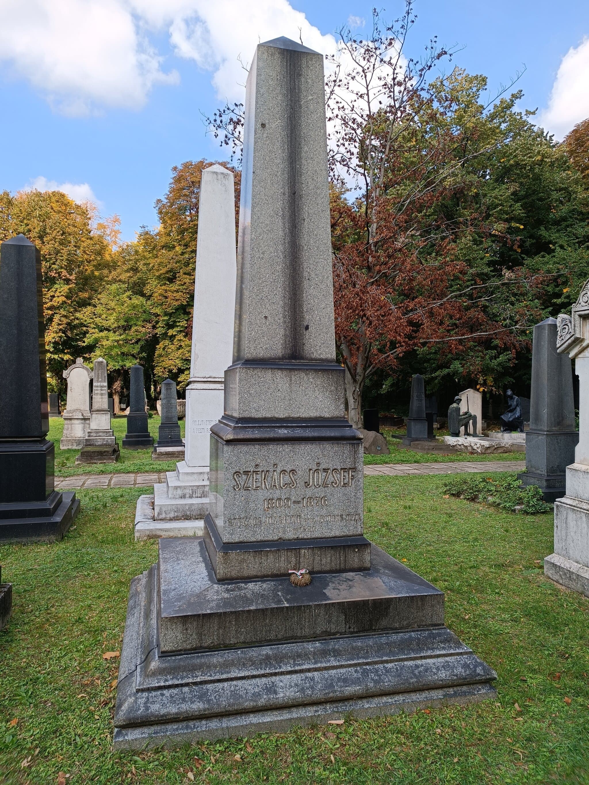 Székács József sírja