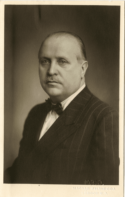 Szendy Károly portréja