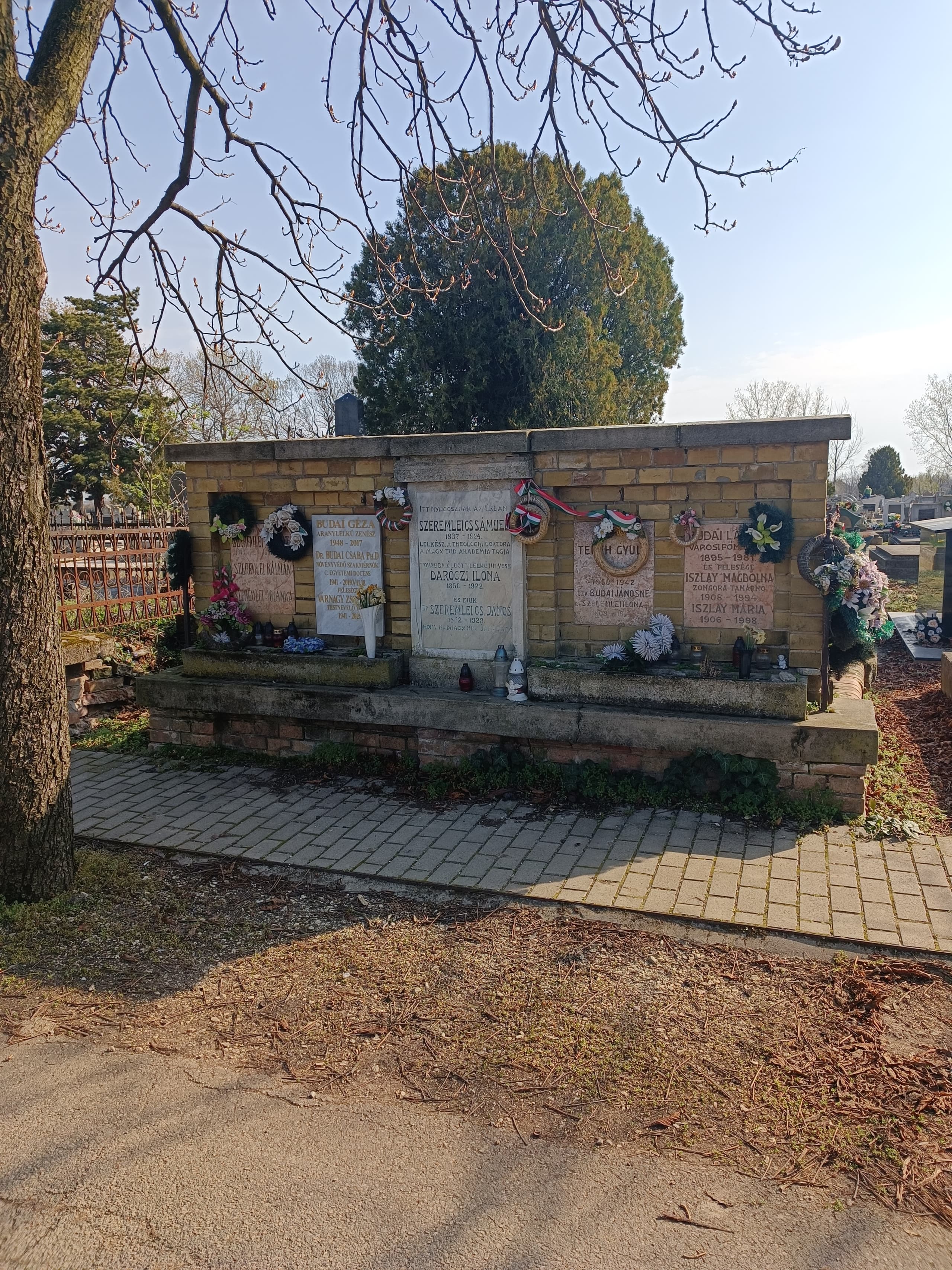 Szeremlei Sámuel sírja