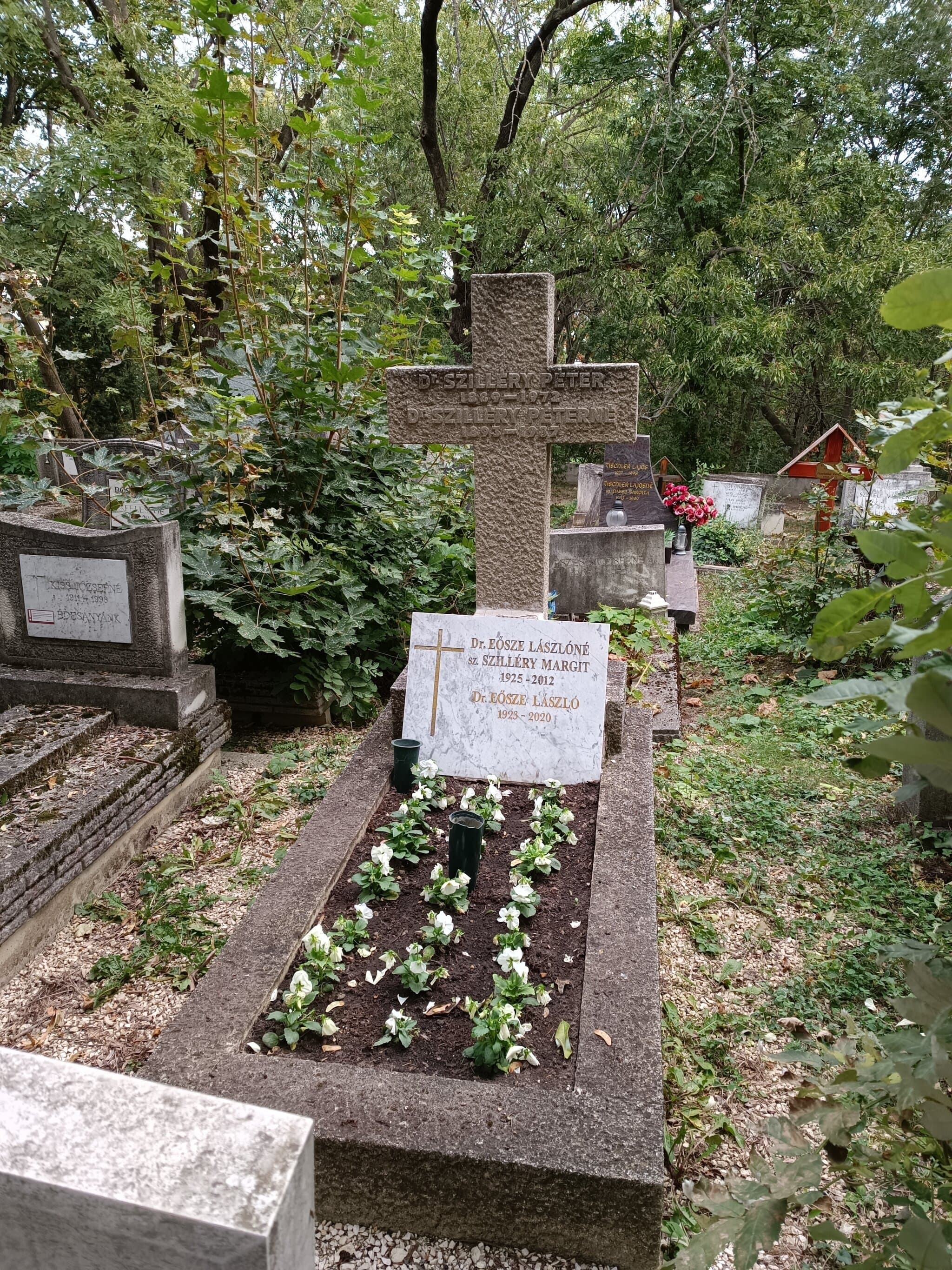 Szilléry Péter sírja