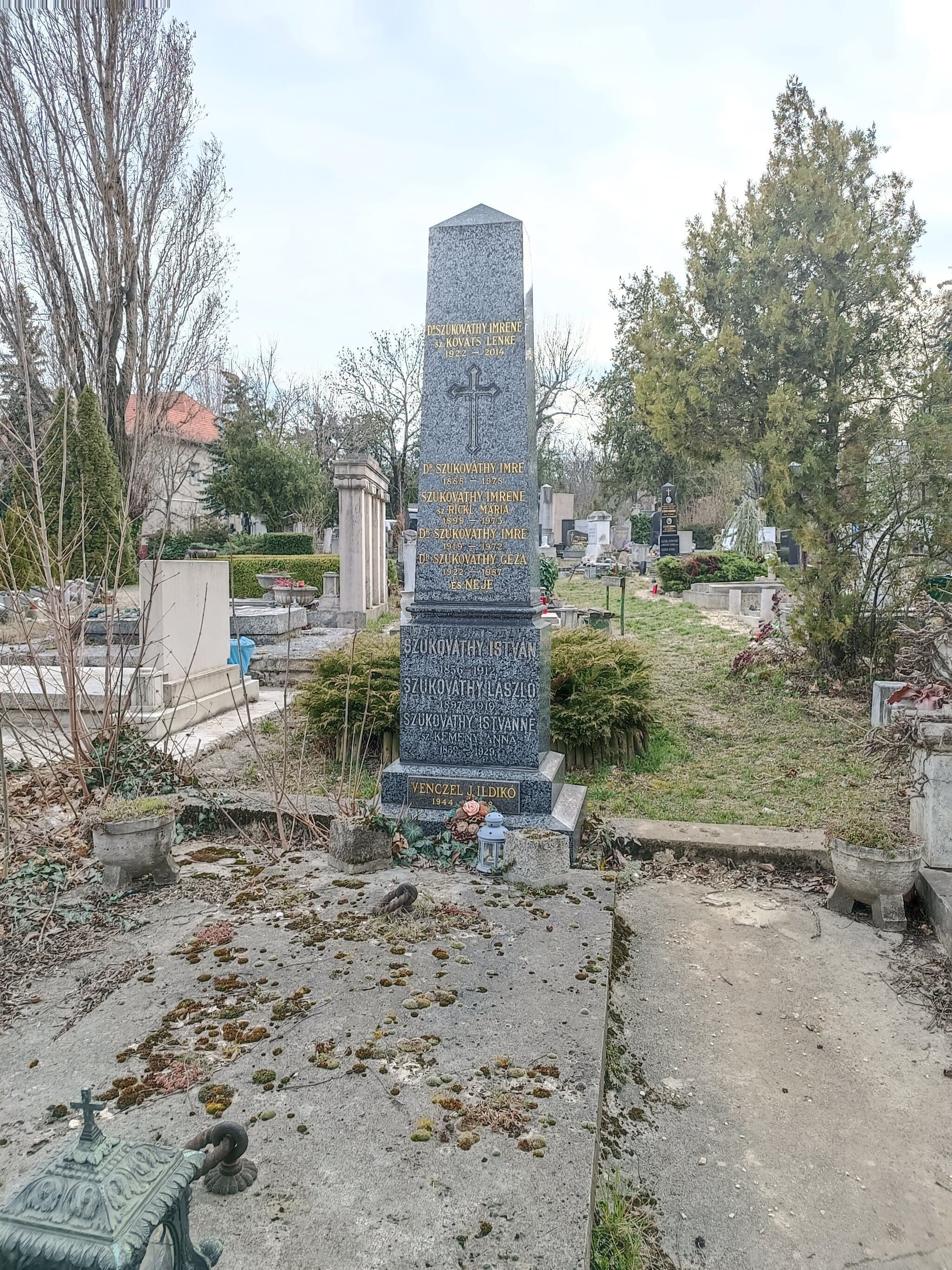 Szukováthy Imre sírja