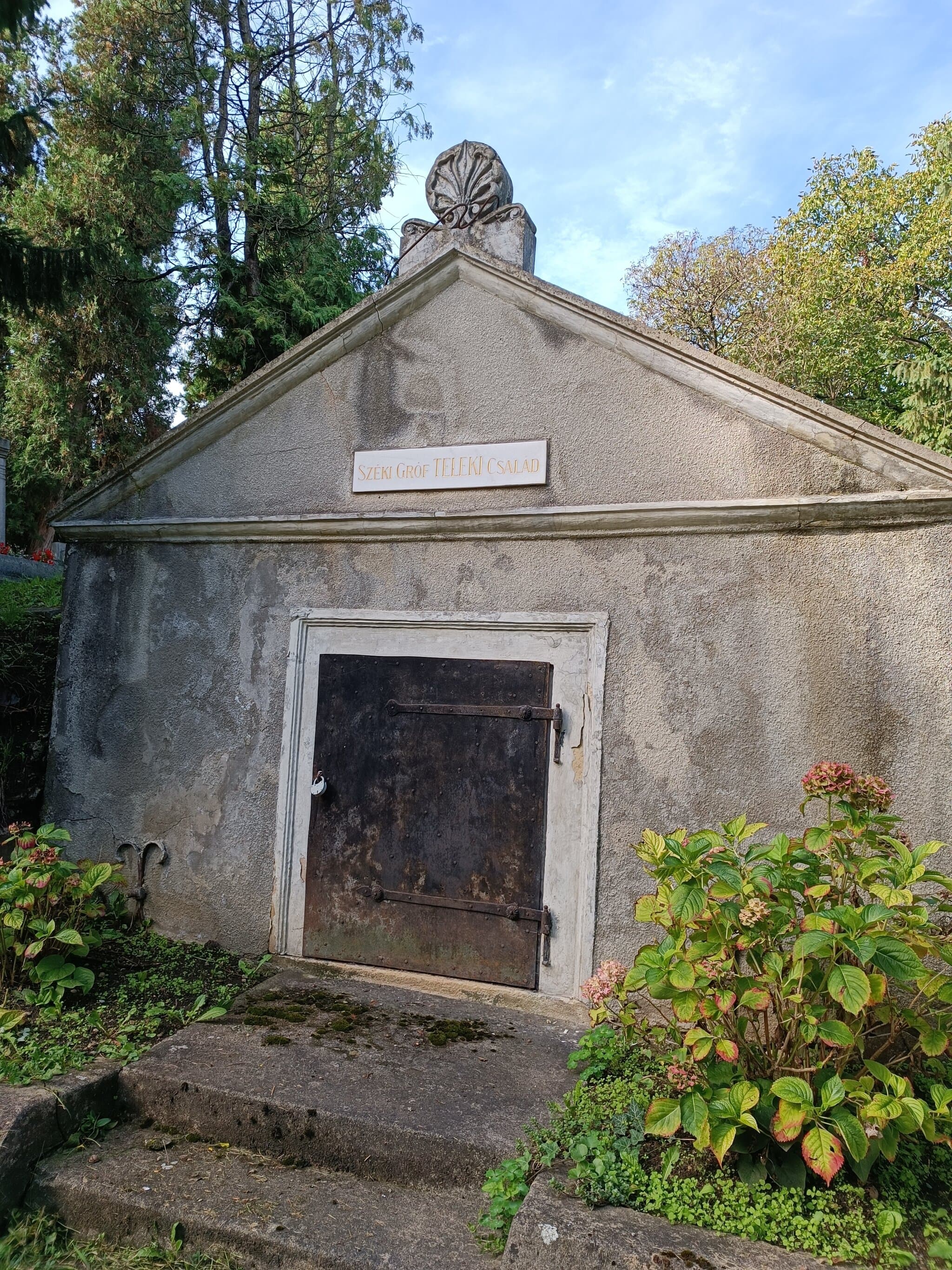 széki gróf Teleki Ádám 1867 sírja