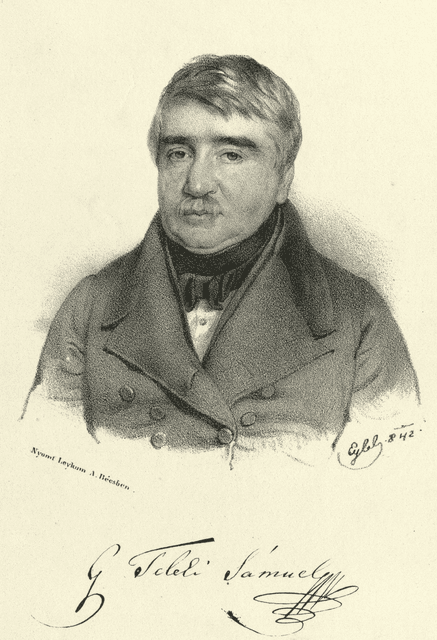 széki gróf Teleki Sámuel 1792