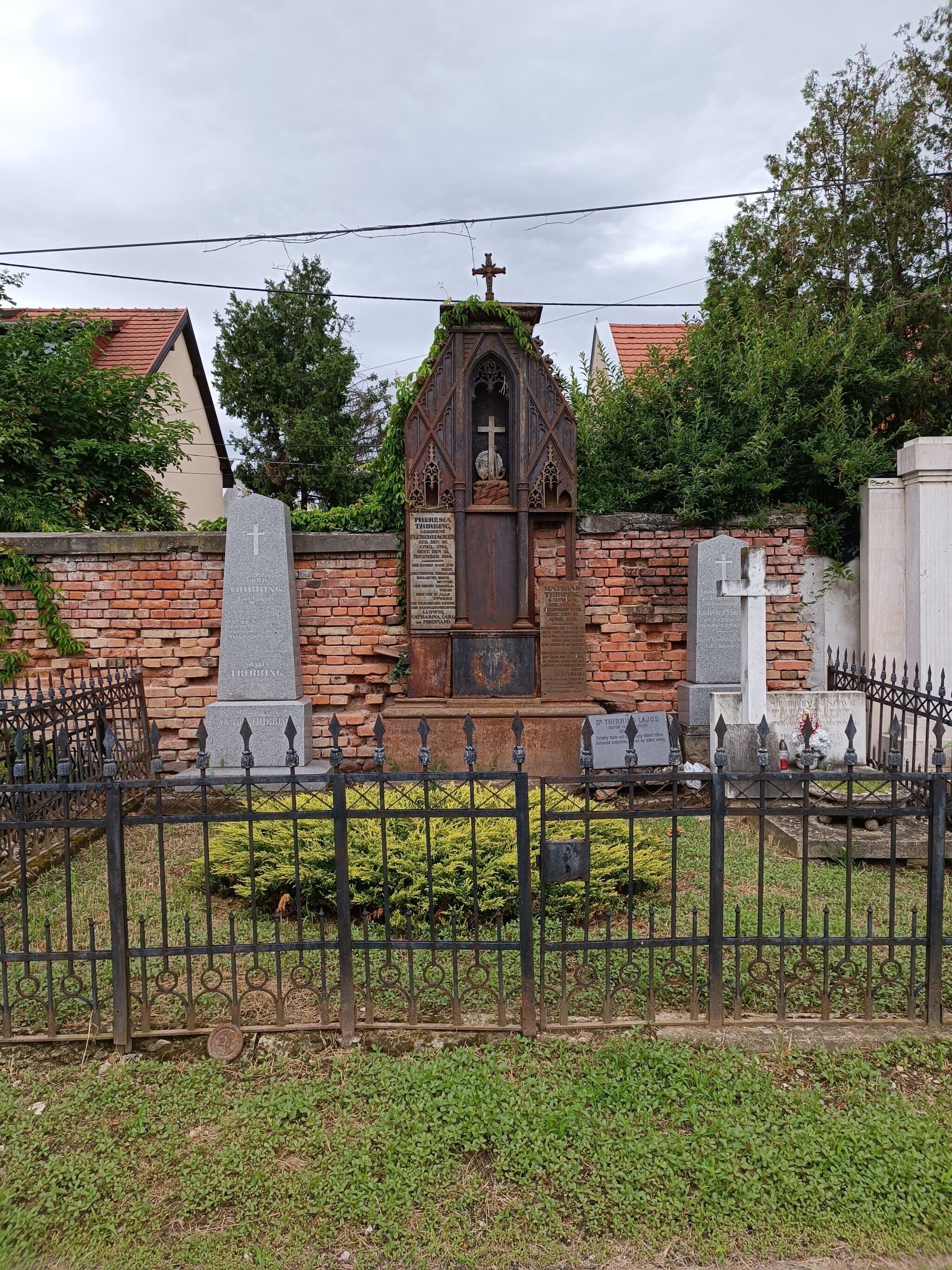 Thirring Gusztáv sírja