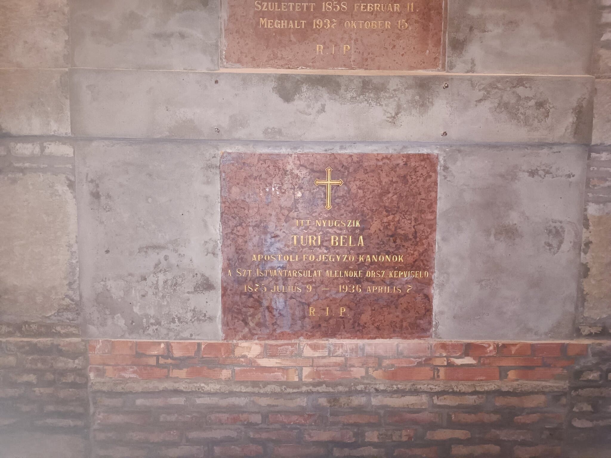 Turi Béla sírja