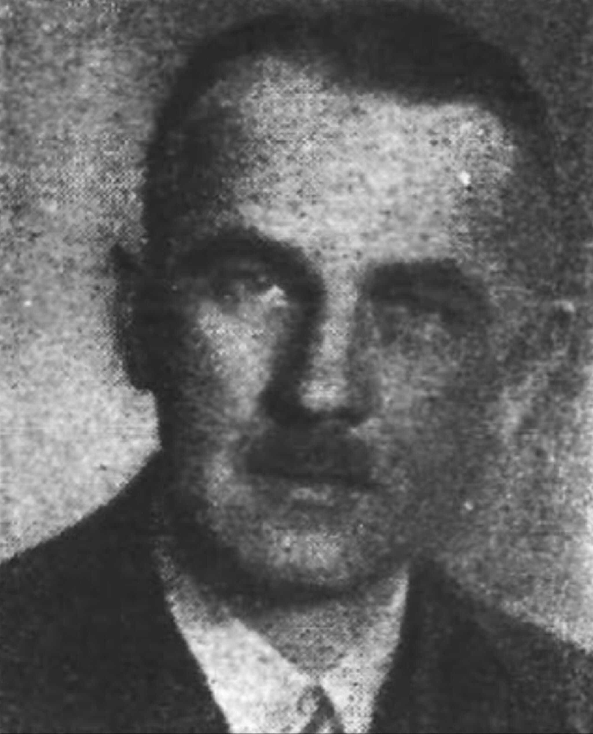 Váczy József portréja