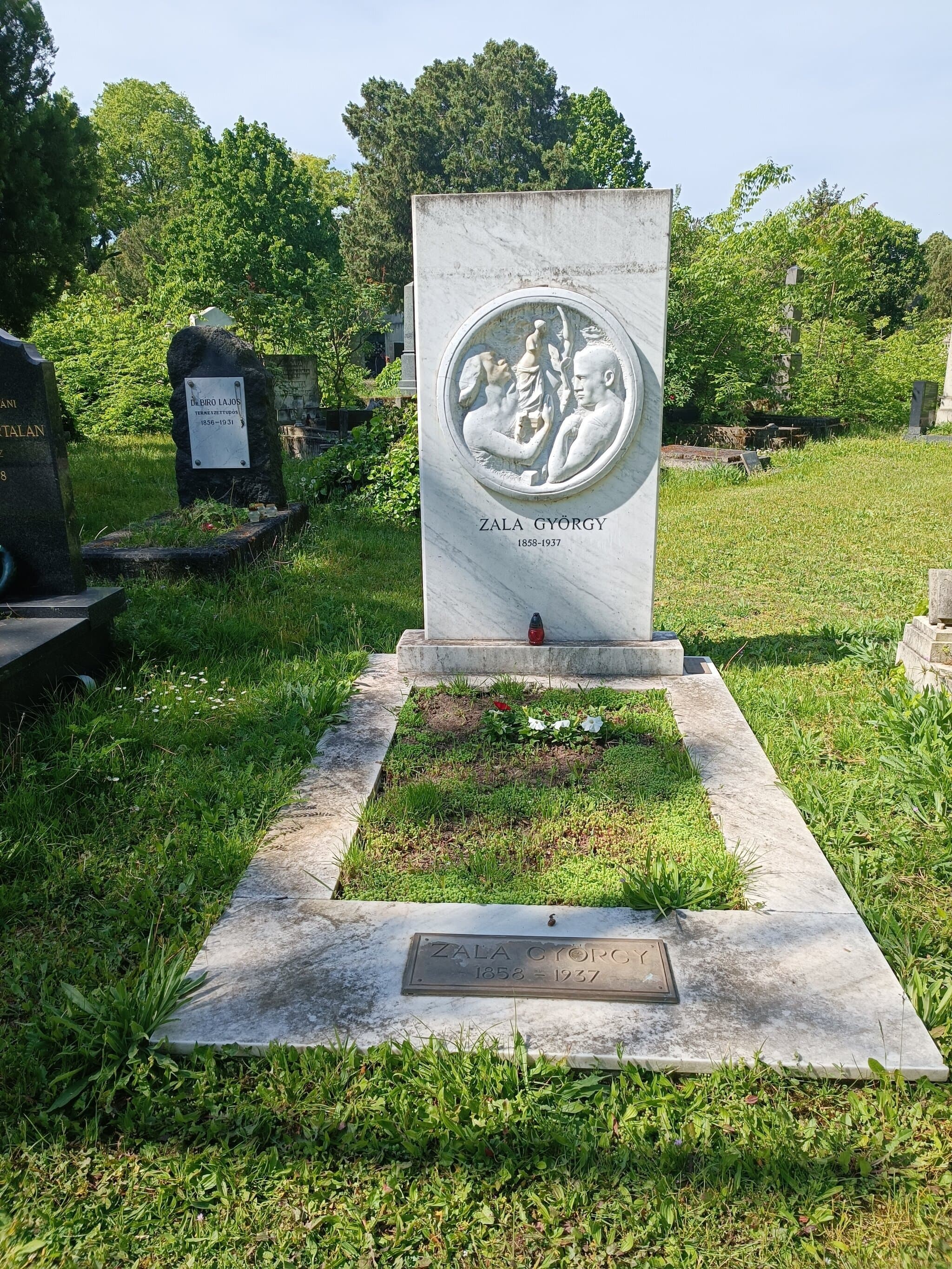 Zala György sírja