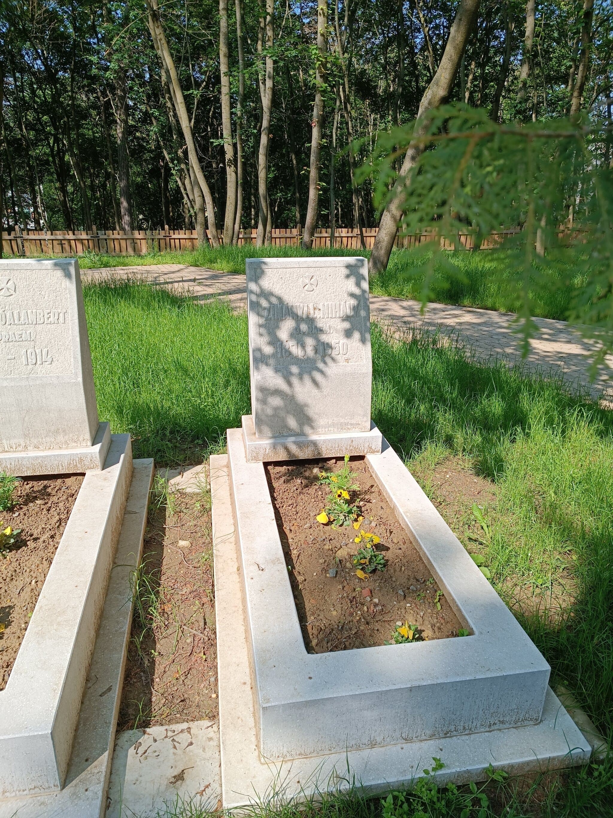 Zimányi Mihály O.Praem sírja
