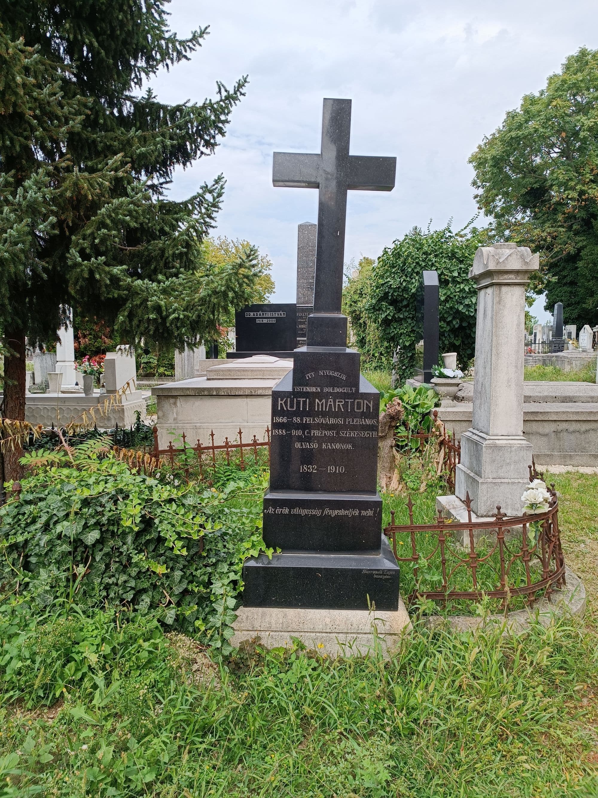 Kuti Márton sírja